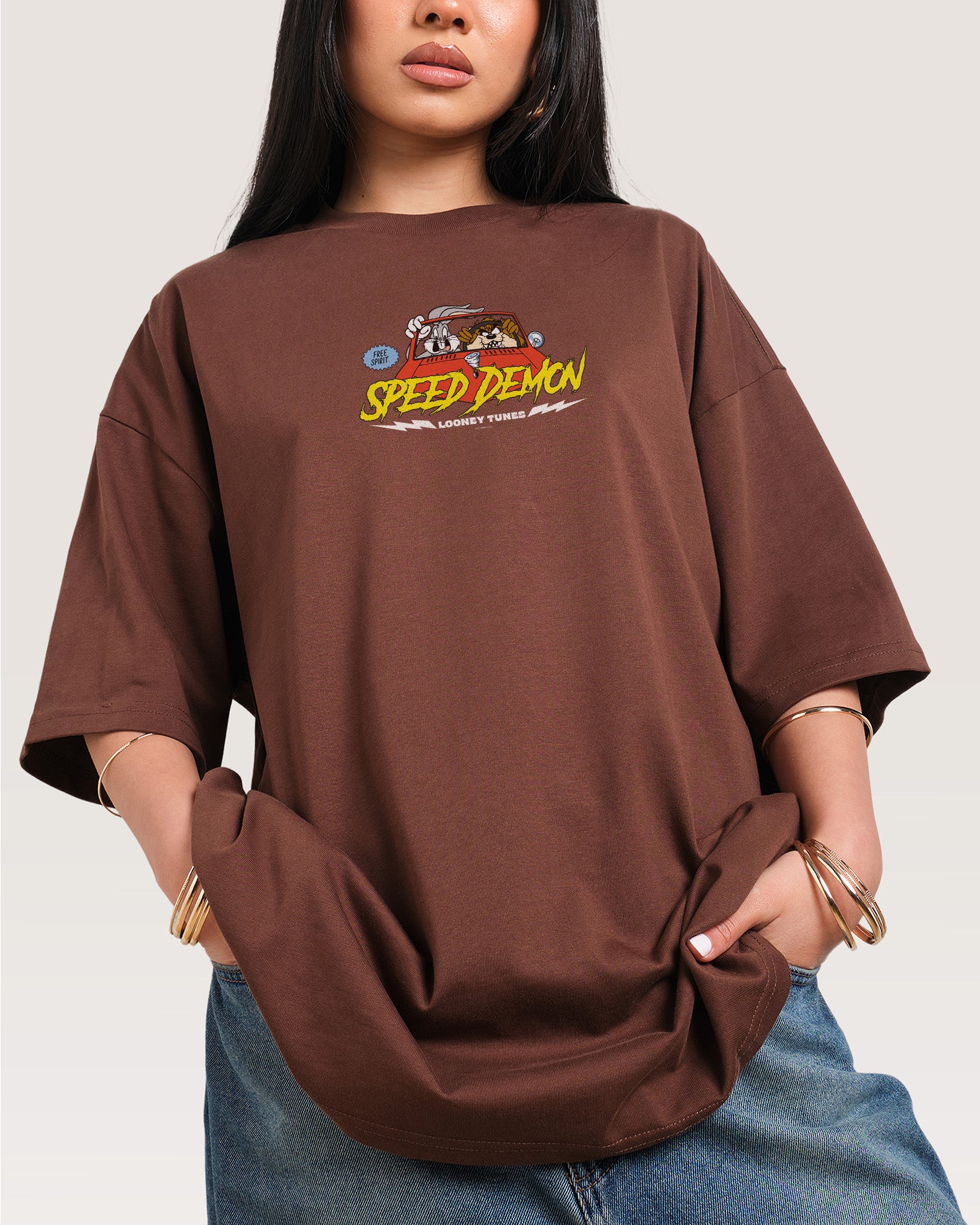 Speed Demon Oversized Tee