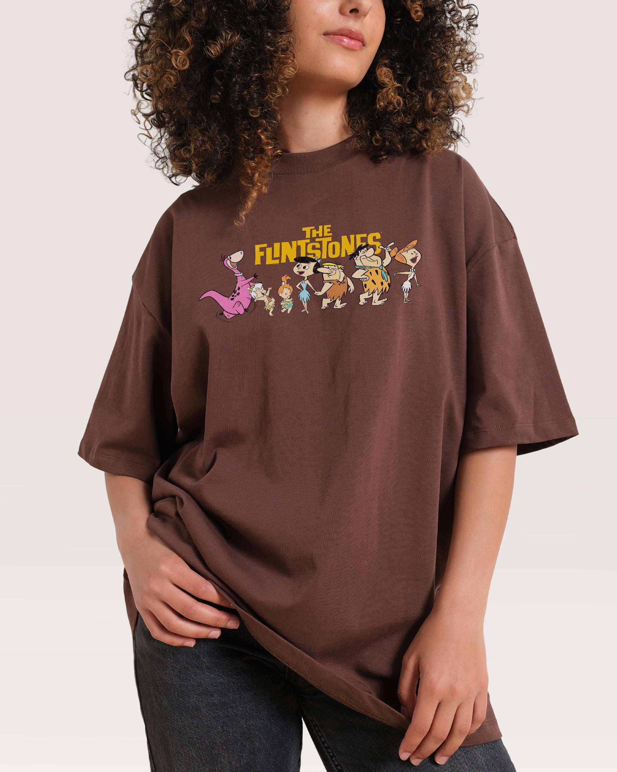 We're The Flintstones Oversized Tee