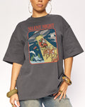 Silent Night Oversized Tee