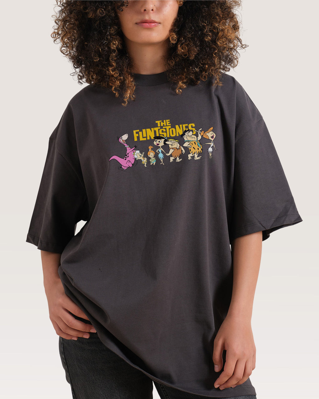 We're The Flintstones Oversized Tee