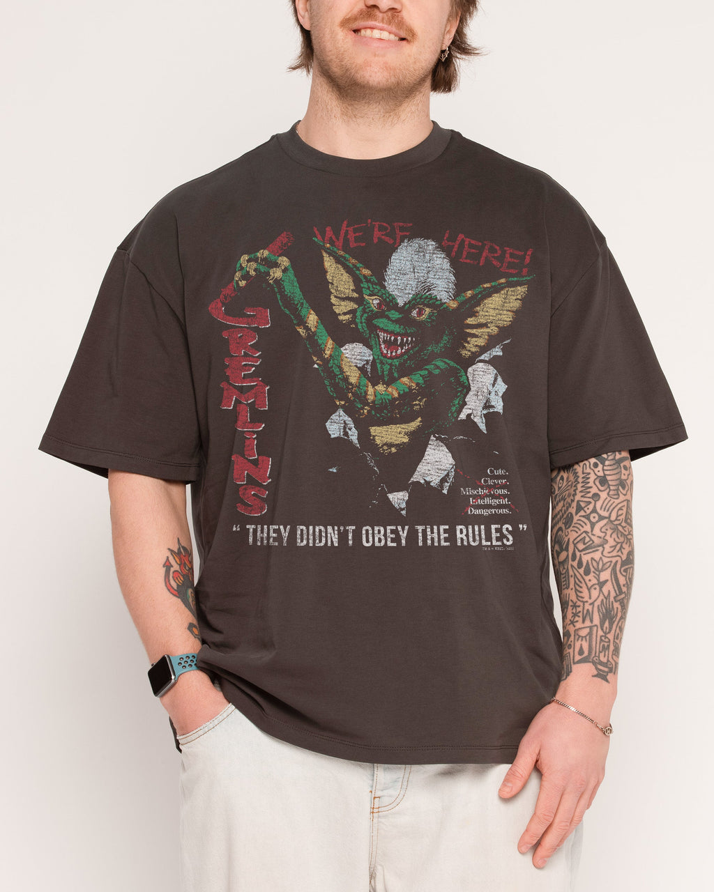 We’re Here Oversized Tee