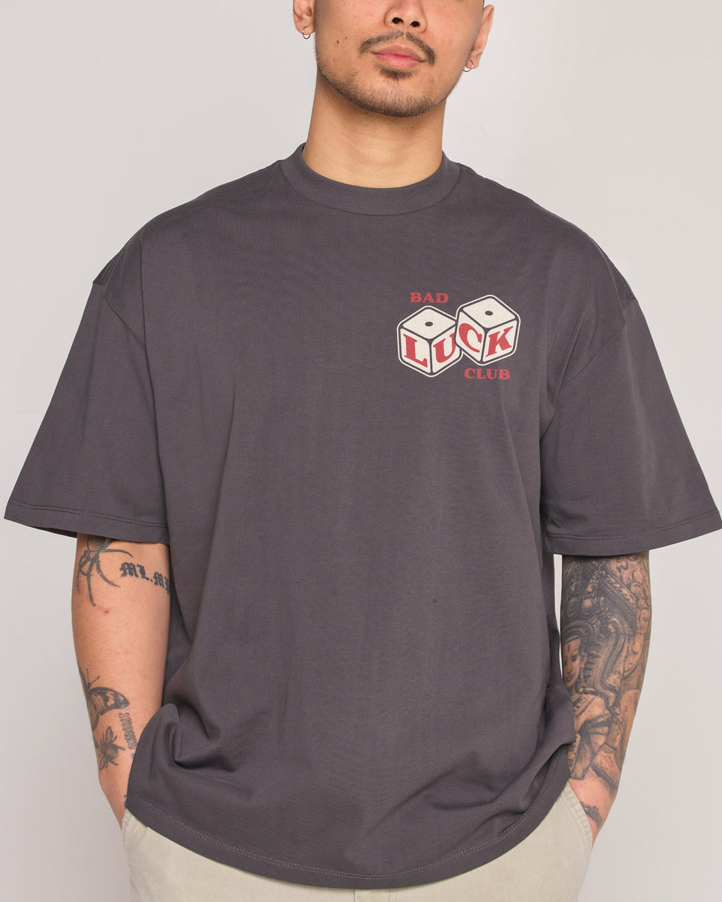 Bad Luck Club Oversized Tee