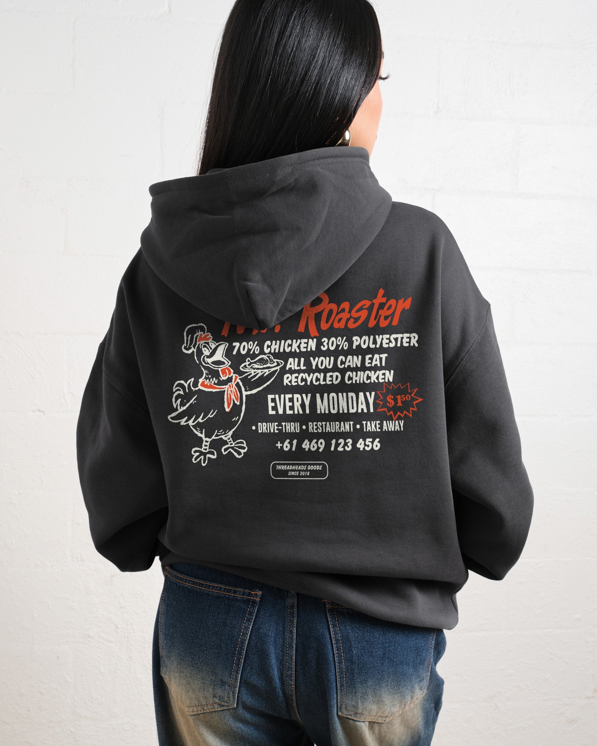Mr. Roaster Fried Chicken Hoodie