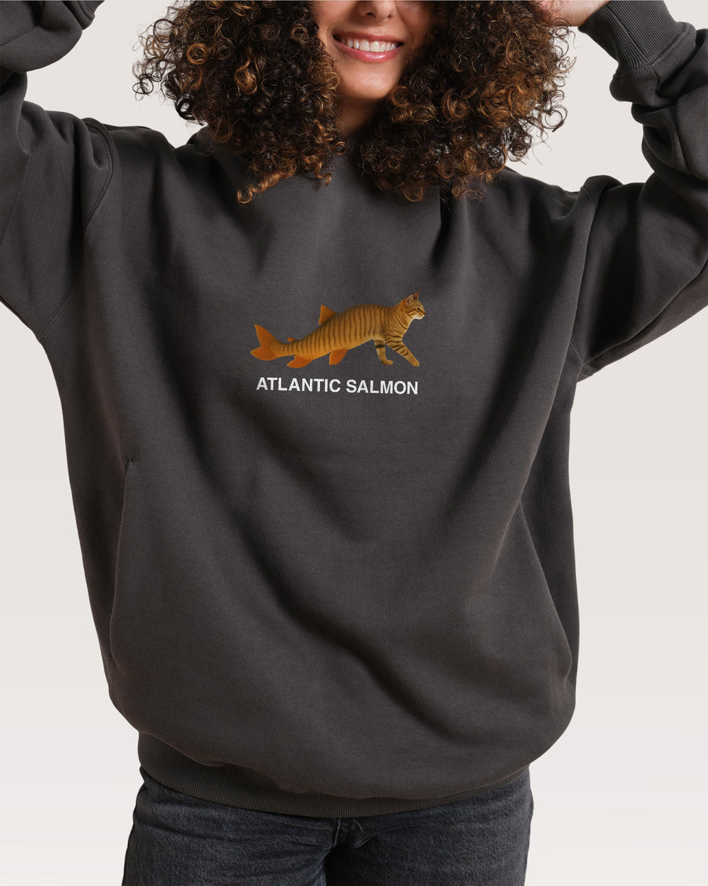 Ate Too Much Salmon Hoodie