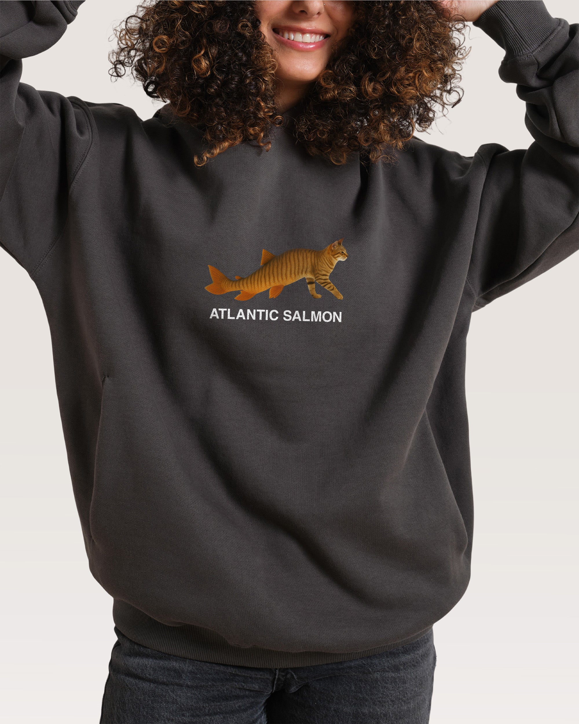 Ate Too Much Salmon Hoodie