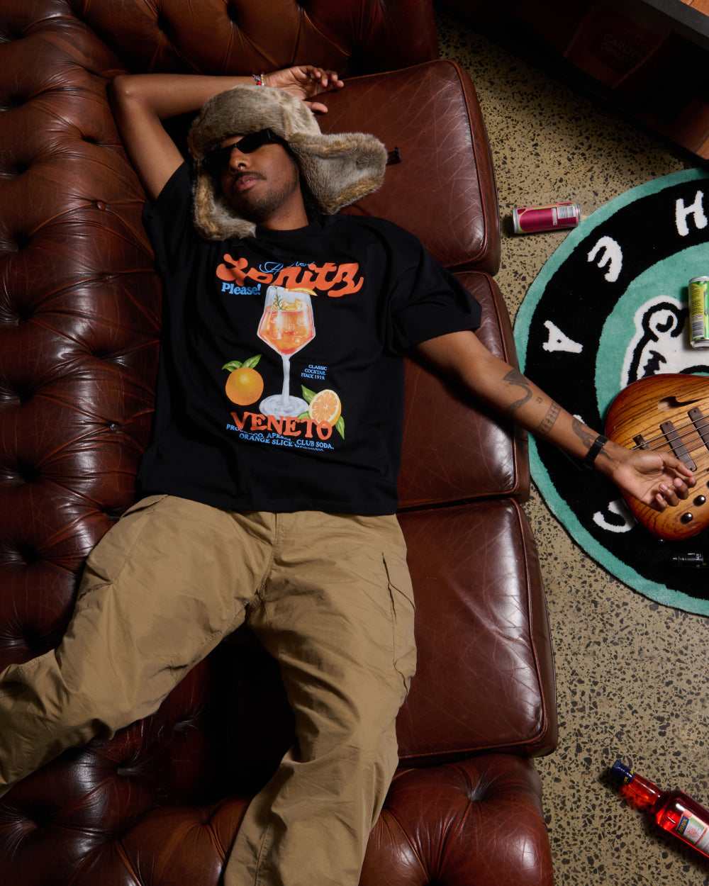 Aperol Spritz Please! Oversized Tee