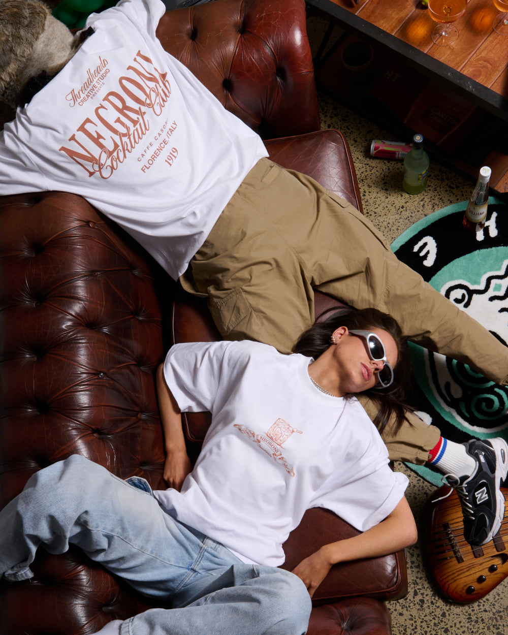 Negroni Cocktail Club Oversized Tee