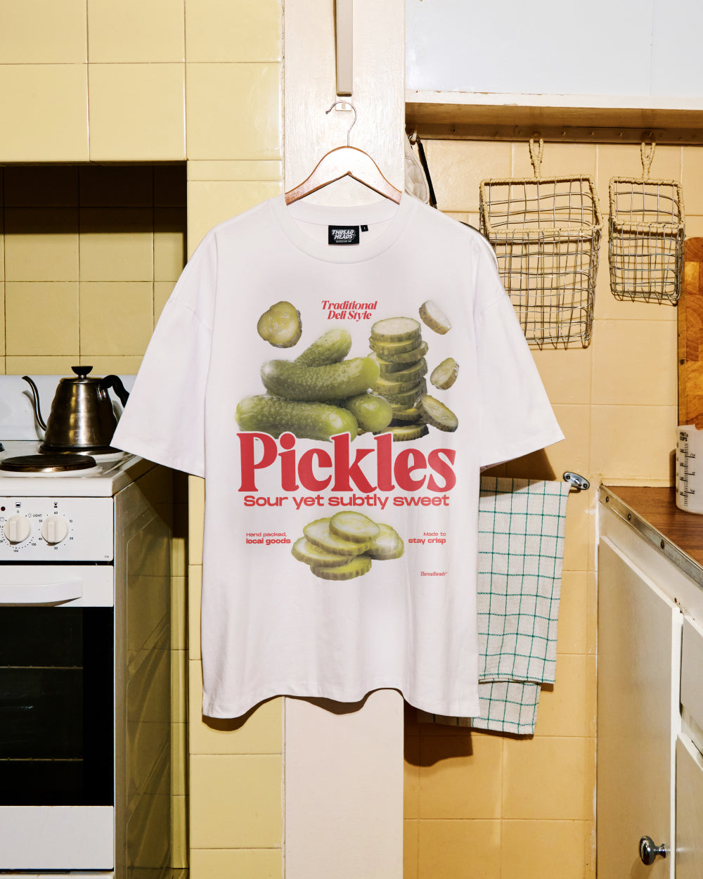 Sour Yet Sweet Pickles Oversized Tee