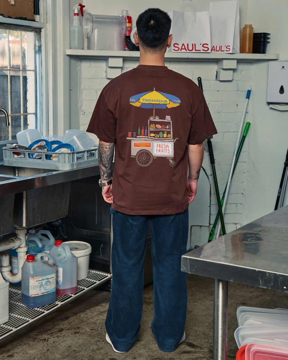 Fresh Fruits Oversized Tee