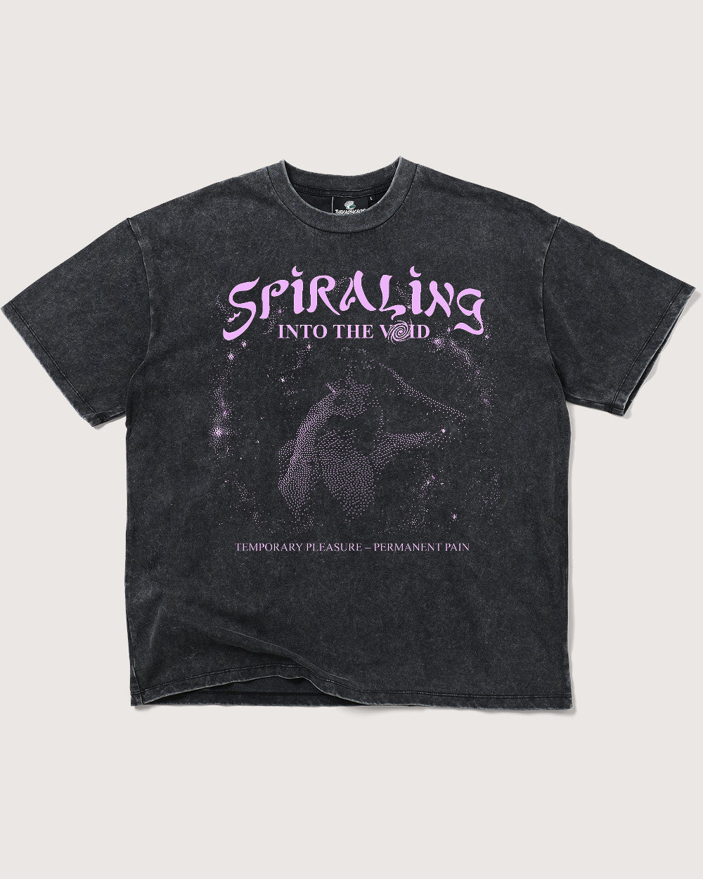 Spiralling Into the Void Wash Tee