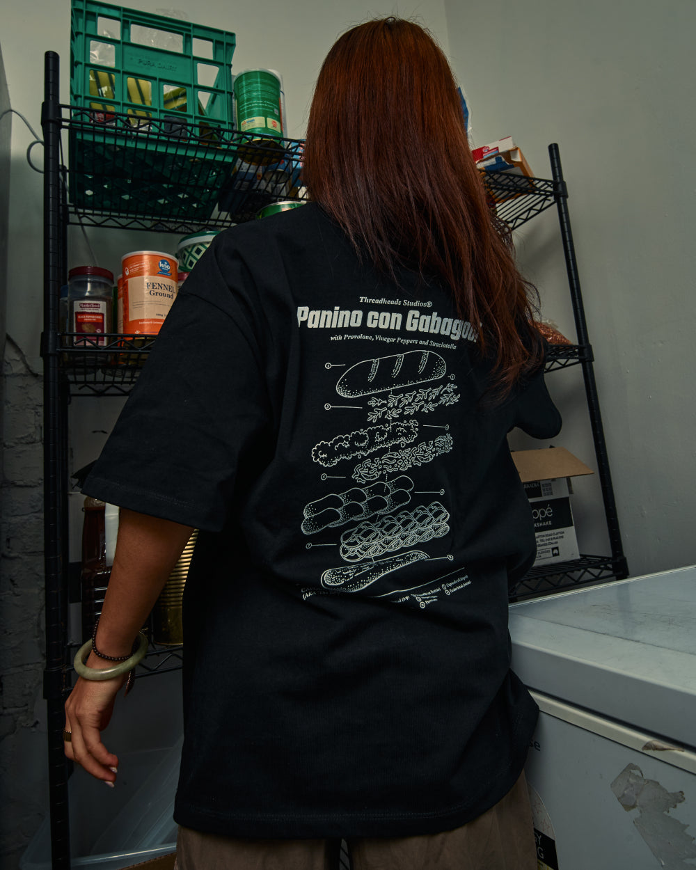 Panino Con Gabagool Oversized Tee