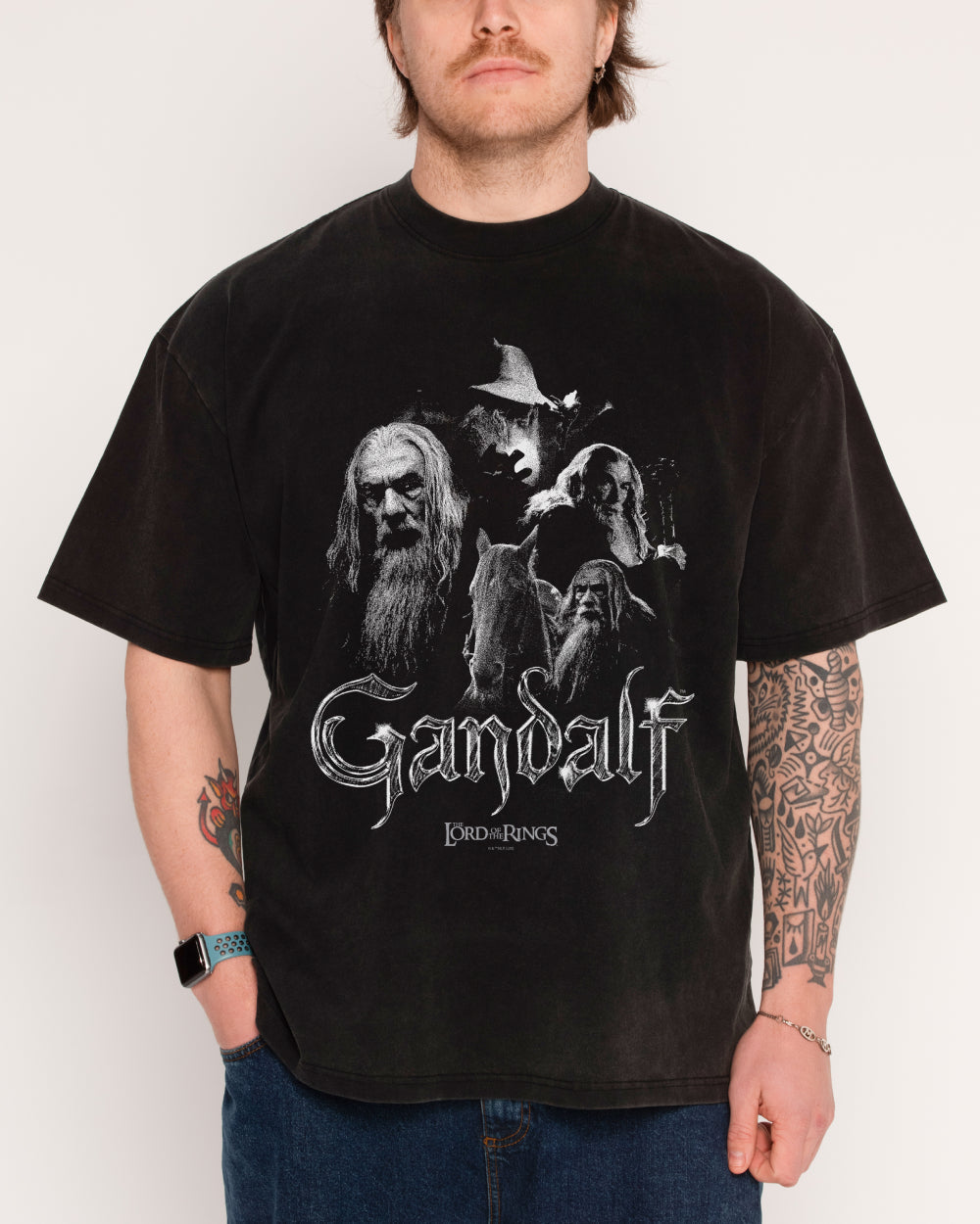 Gandalf the Grey Wash Tee