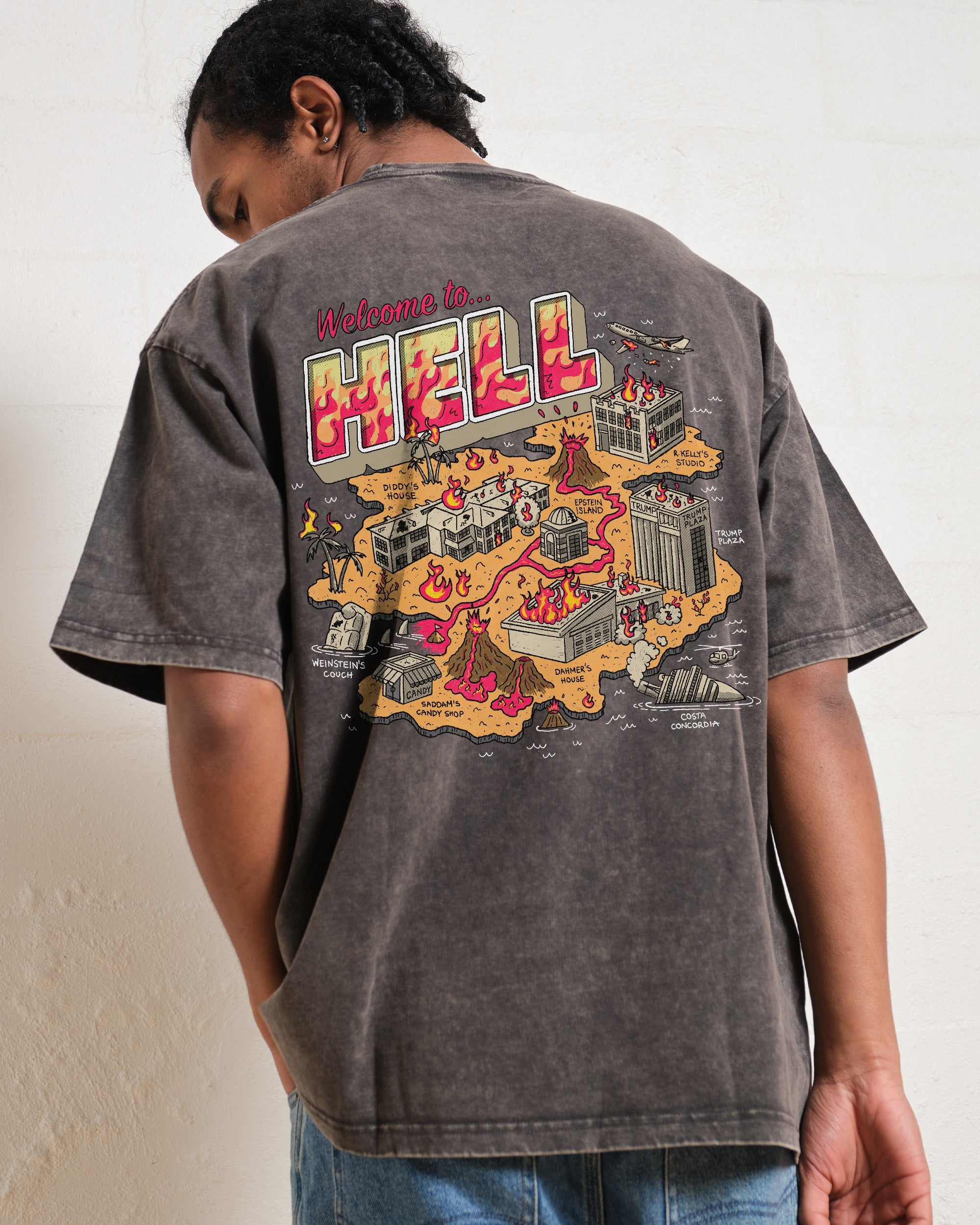 Welcome to Hell Wash Tee