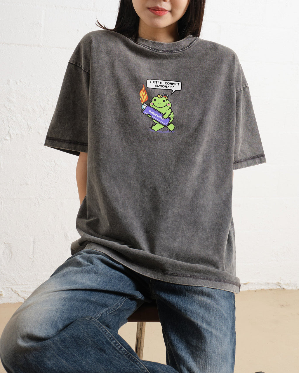 Let's Commit Arson Wash Tee