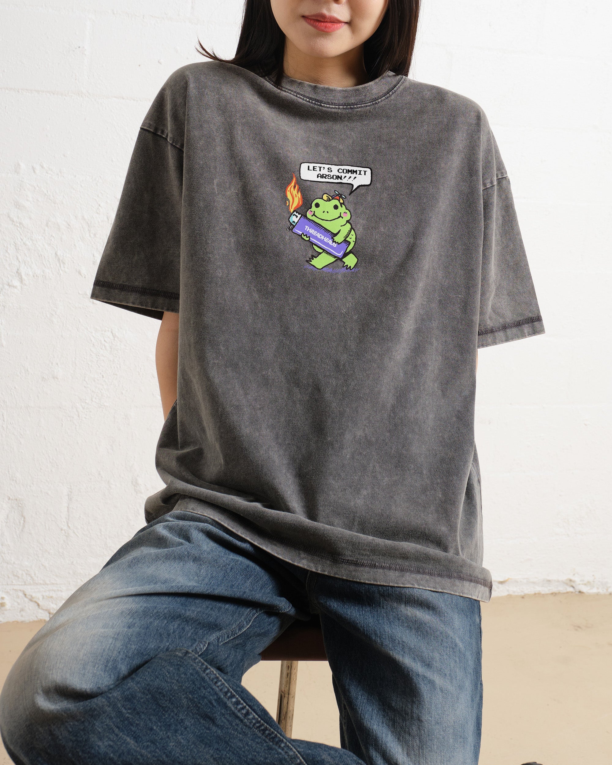 Let's Commit Arson Wash Tee