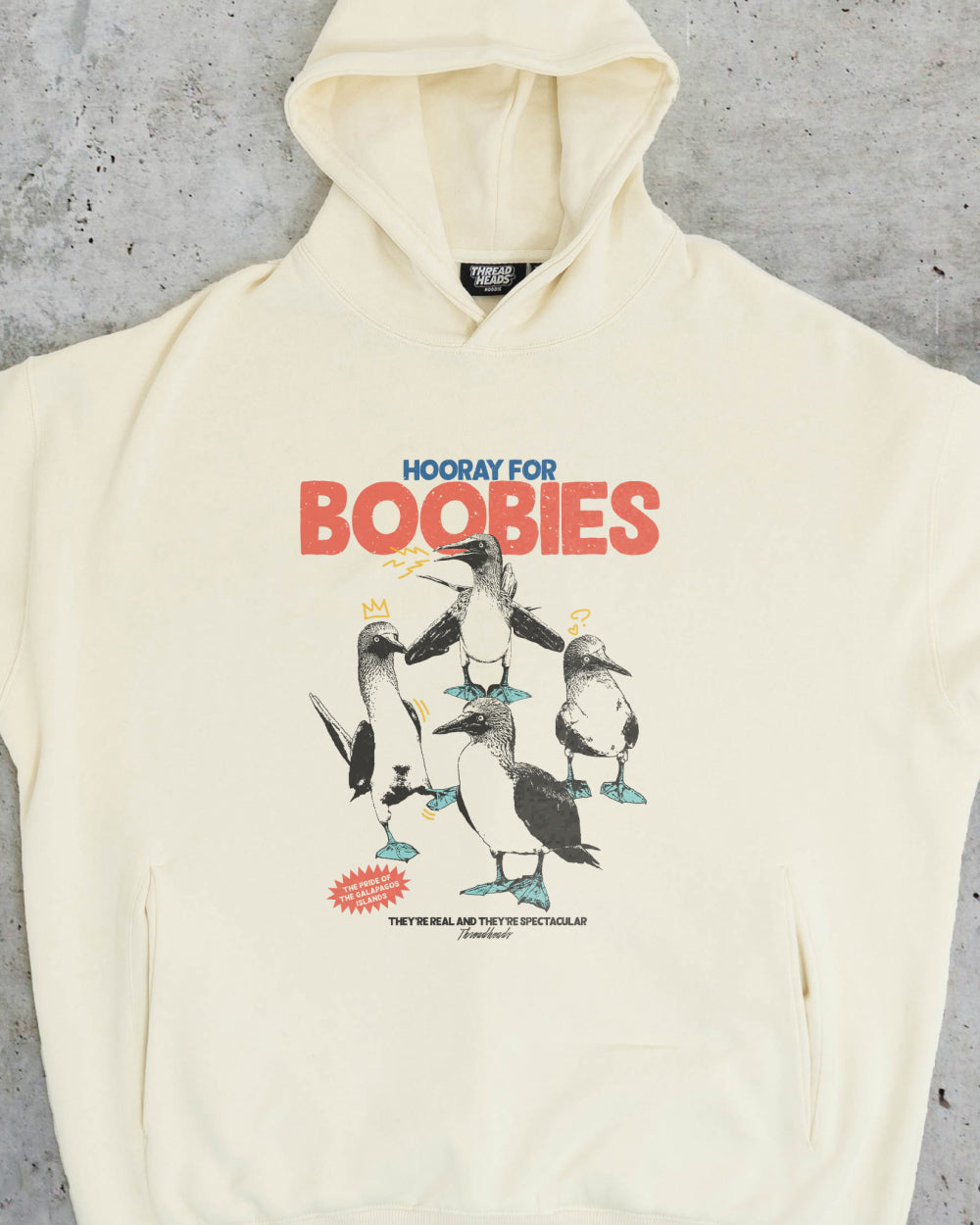 Hooray for Boobies Hoodie