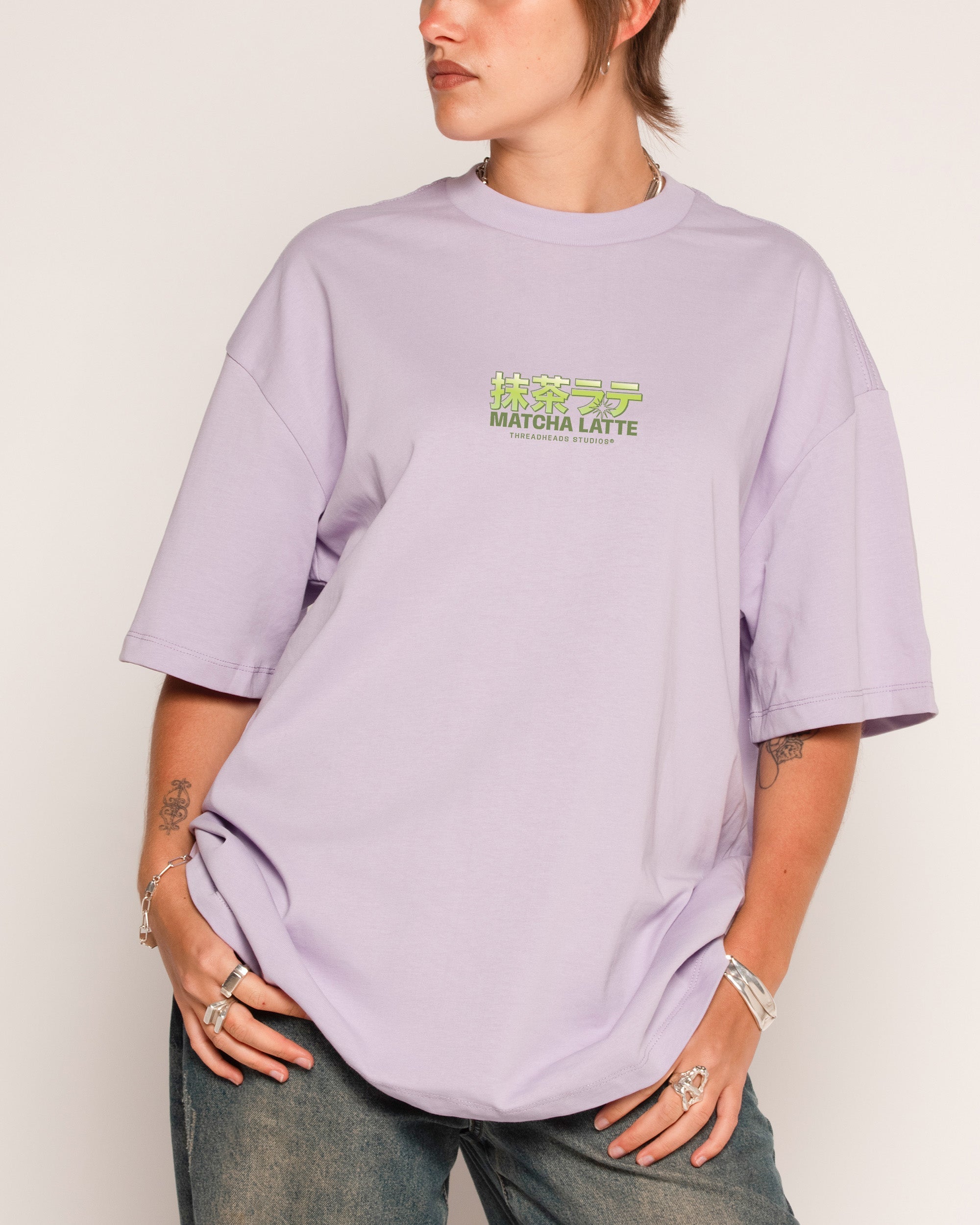 Matcha Latte Oversized Tee