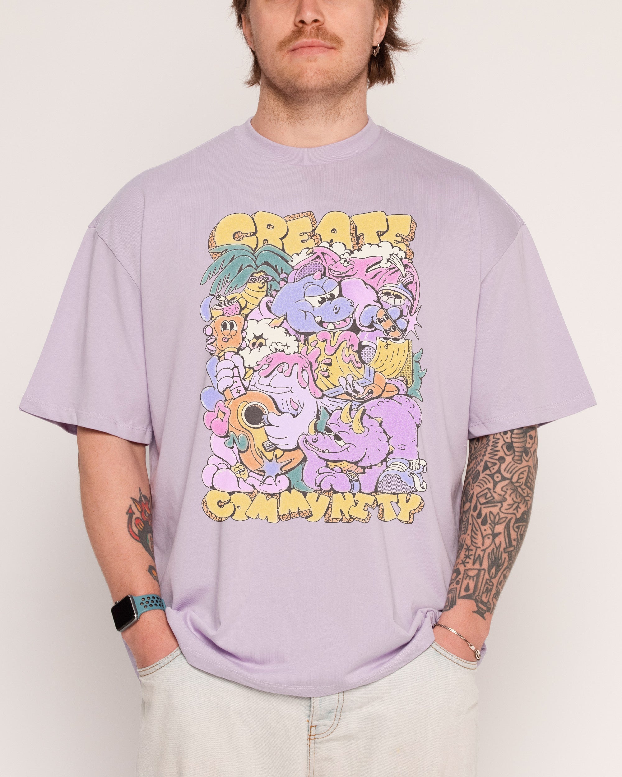 Create Community Oversized Tee