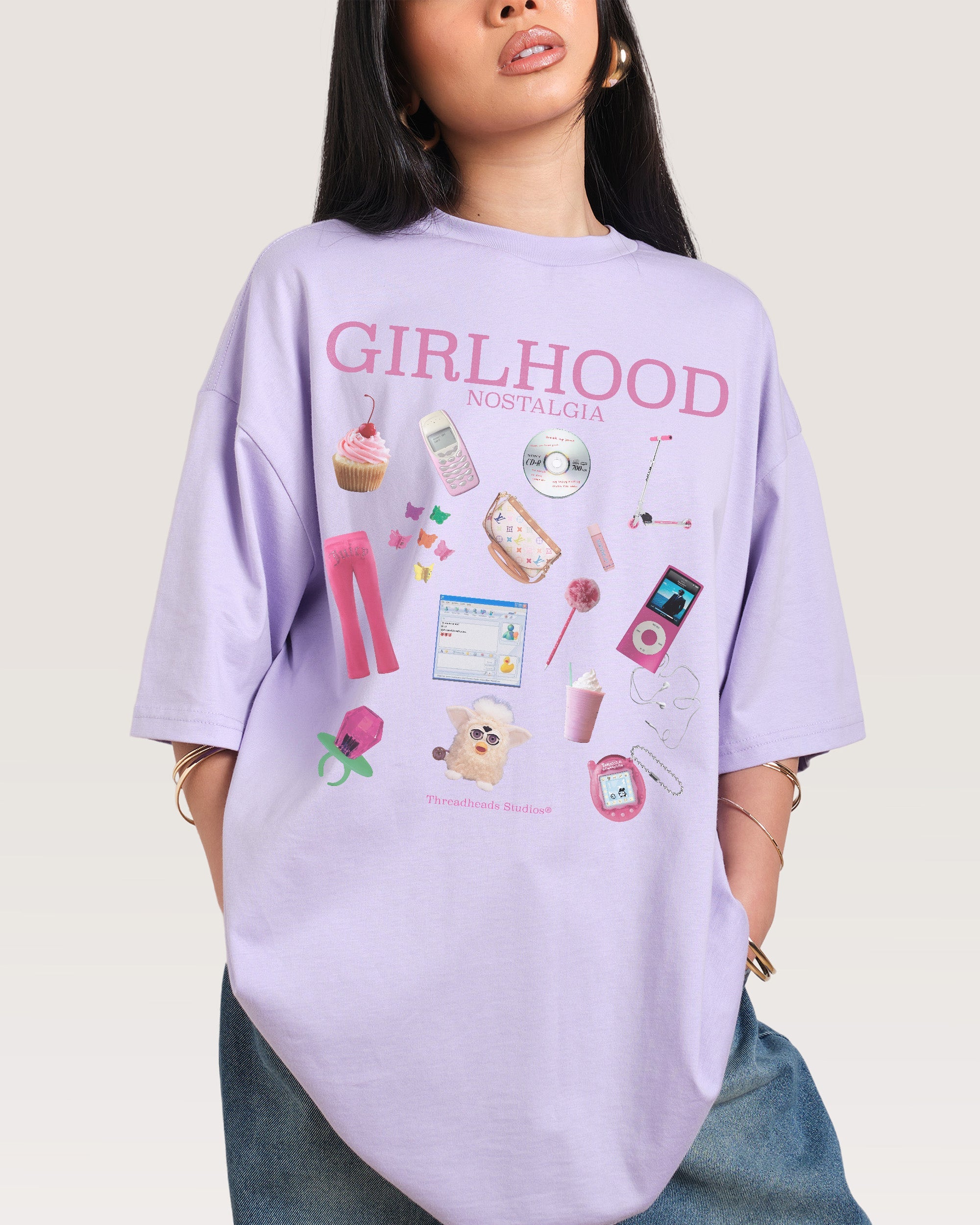 Girlhood Nostalgia Oversized Tee