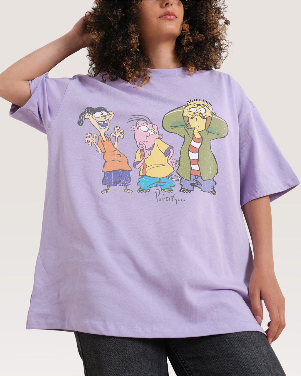 Puberty is Unforgiving Oversized Tee