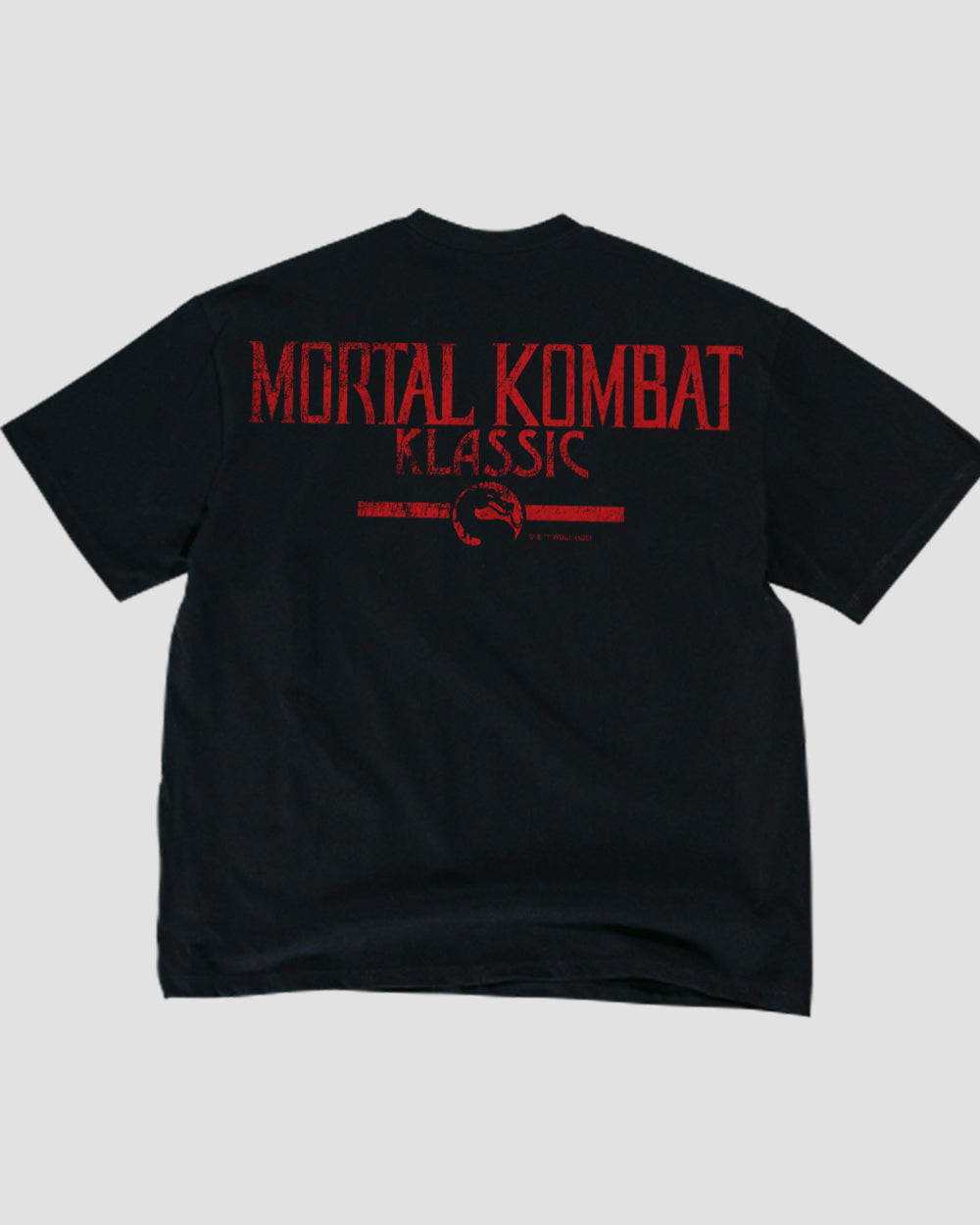 Raiden Mortal Kombat Oversized Tee