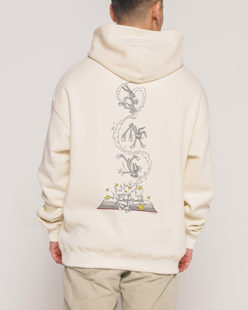 Bugs Bunny Book Crash Hoodie