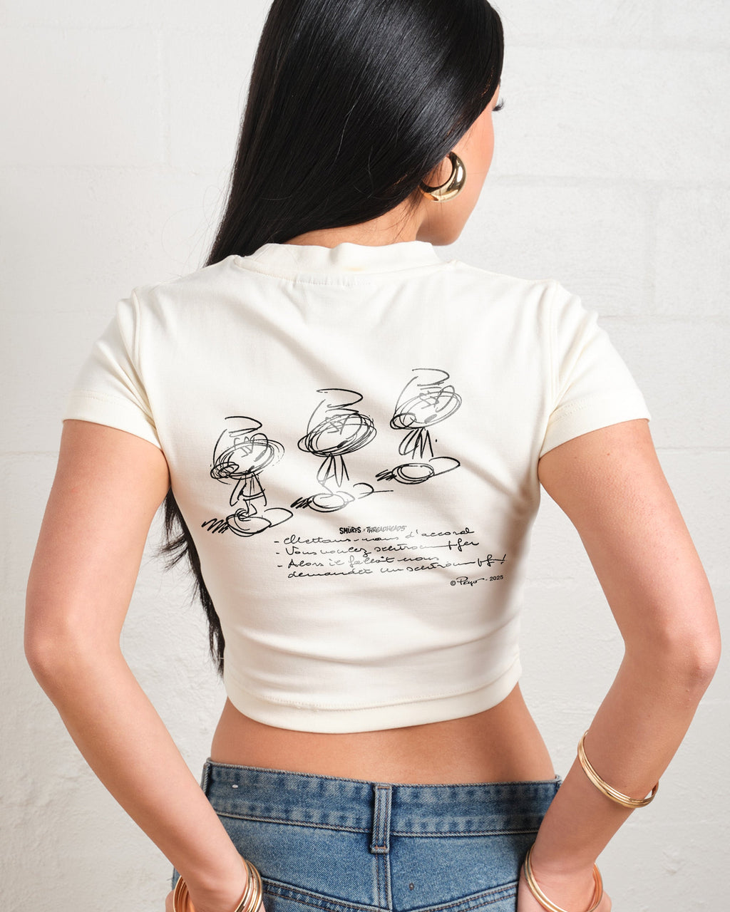 Should of Asked for a Smurf Baby Tee