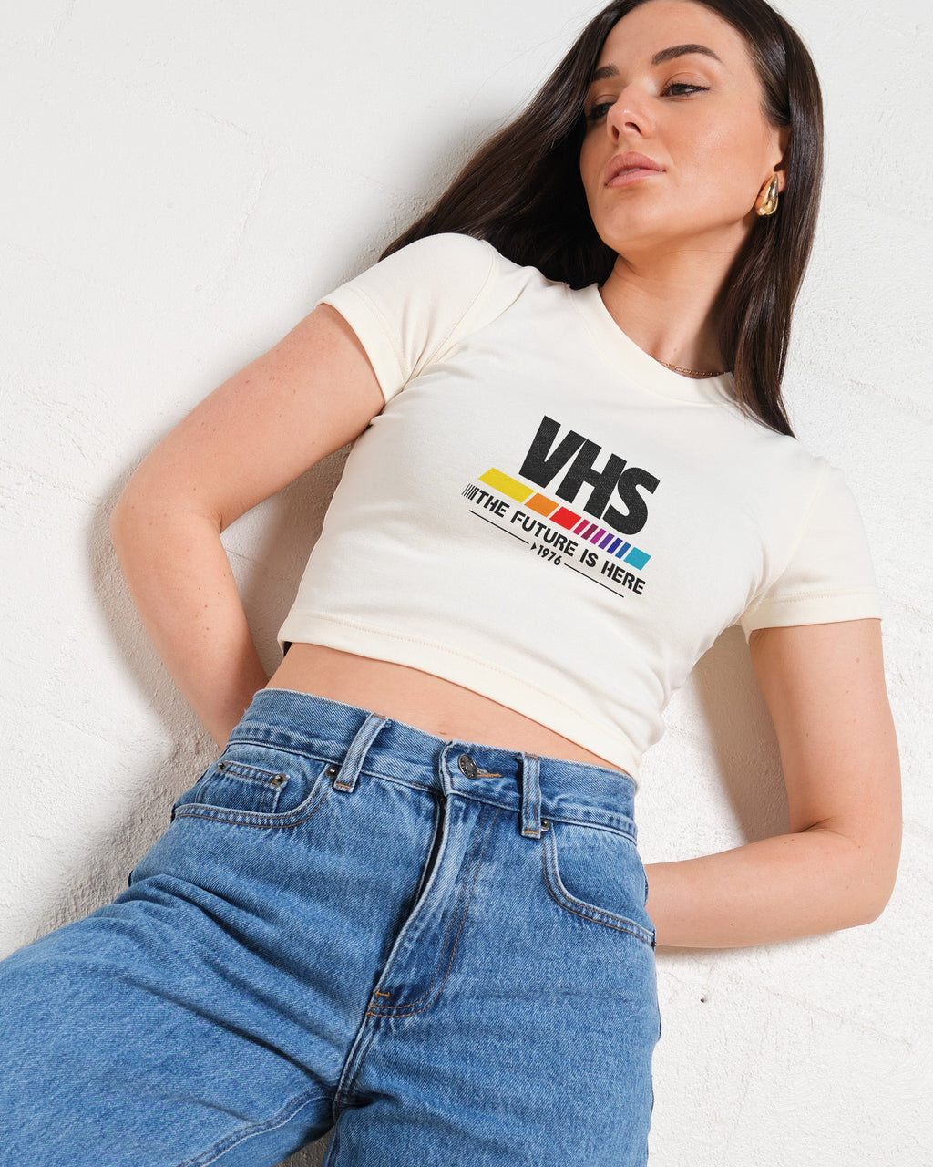 VHS - The Future is Now Baby Tee