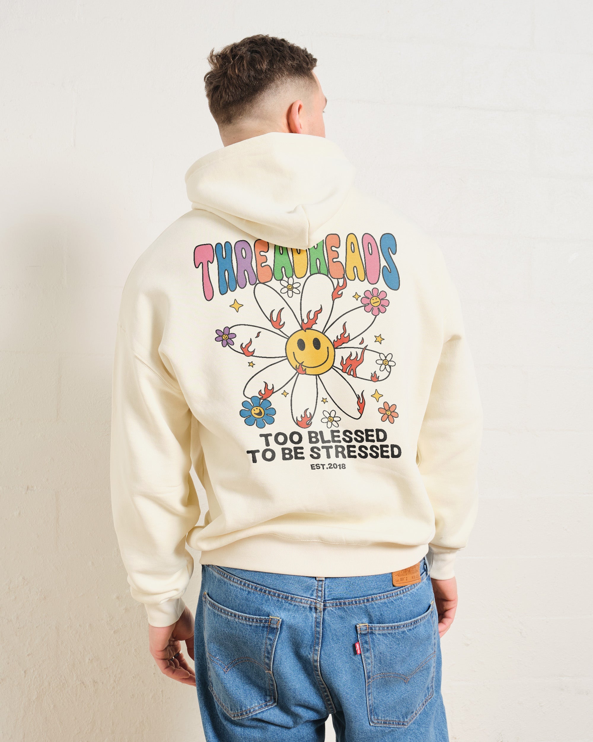 Too Blessed to be Stressed Hoodie