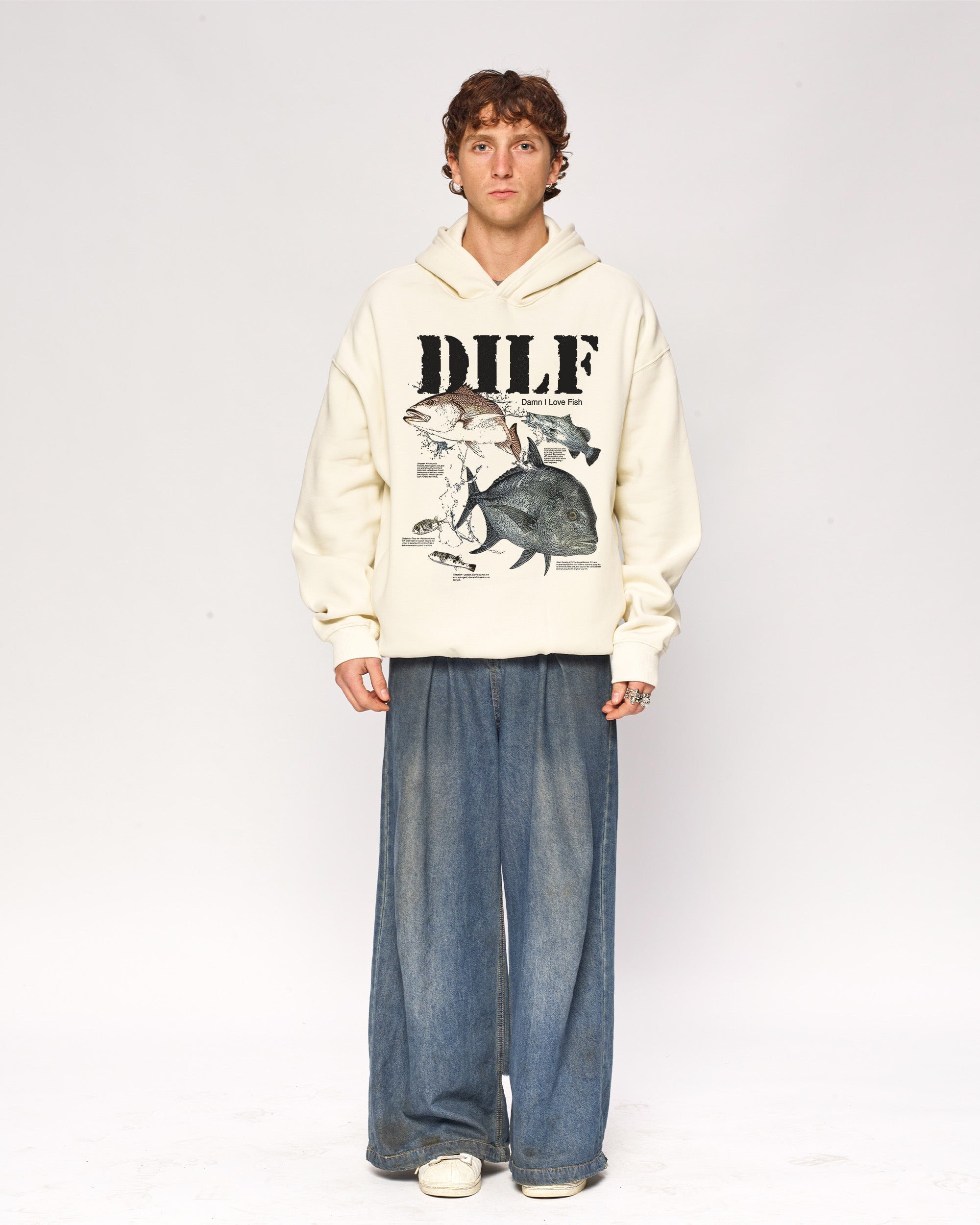 Damn I Love Fish Hoodie