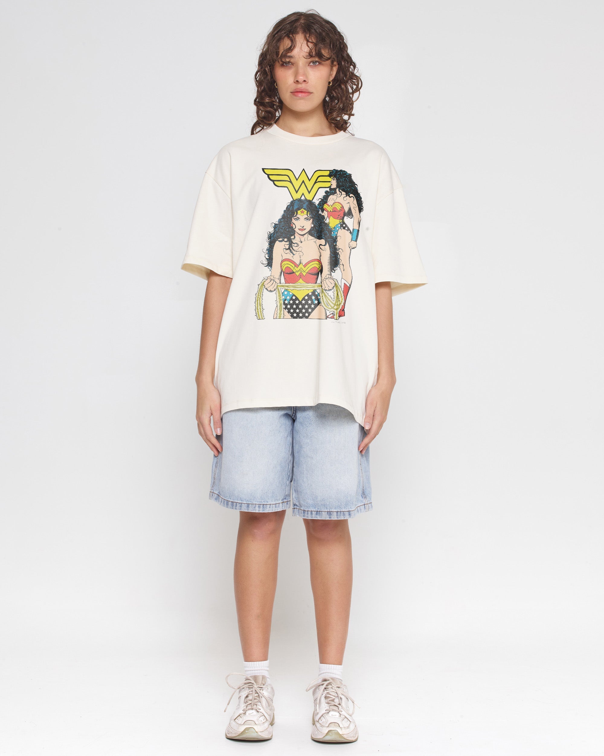 Wonder Woman Queen of the Amazons Oversized Tee