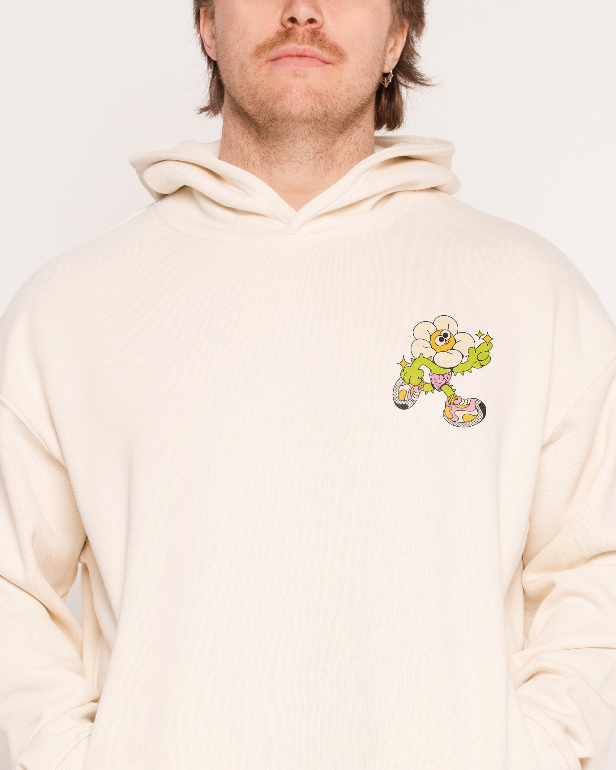 Among the Daisies Front and Back Hoodie