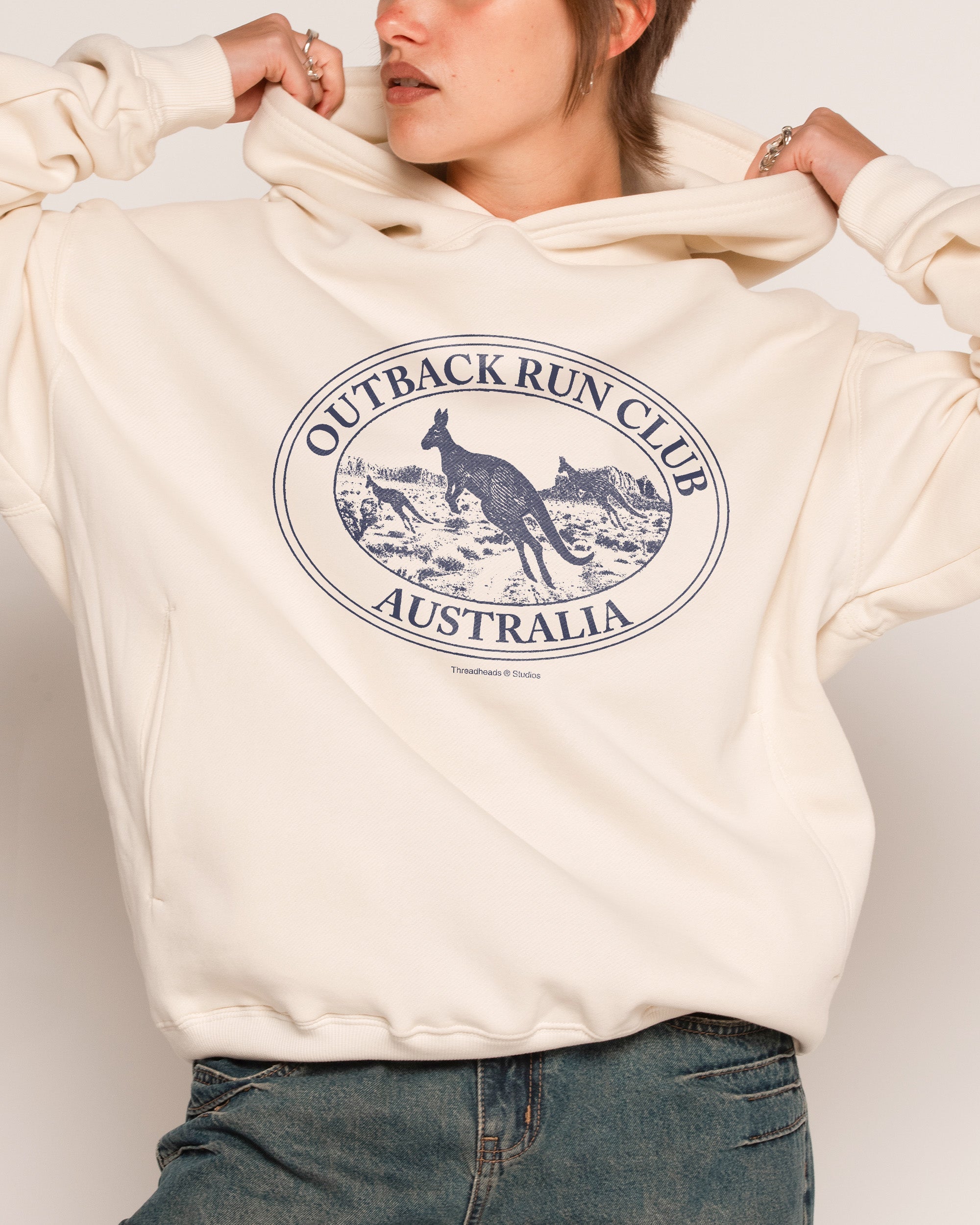 Kangaroo Outback Run Club Hoodie