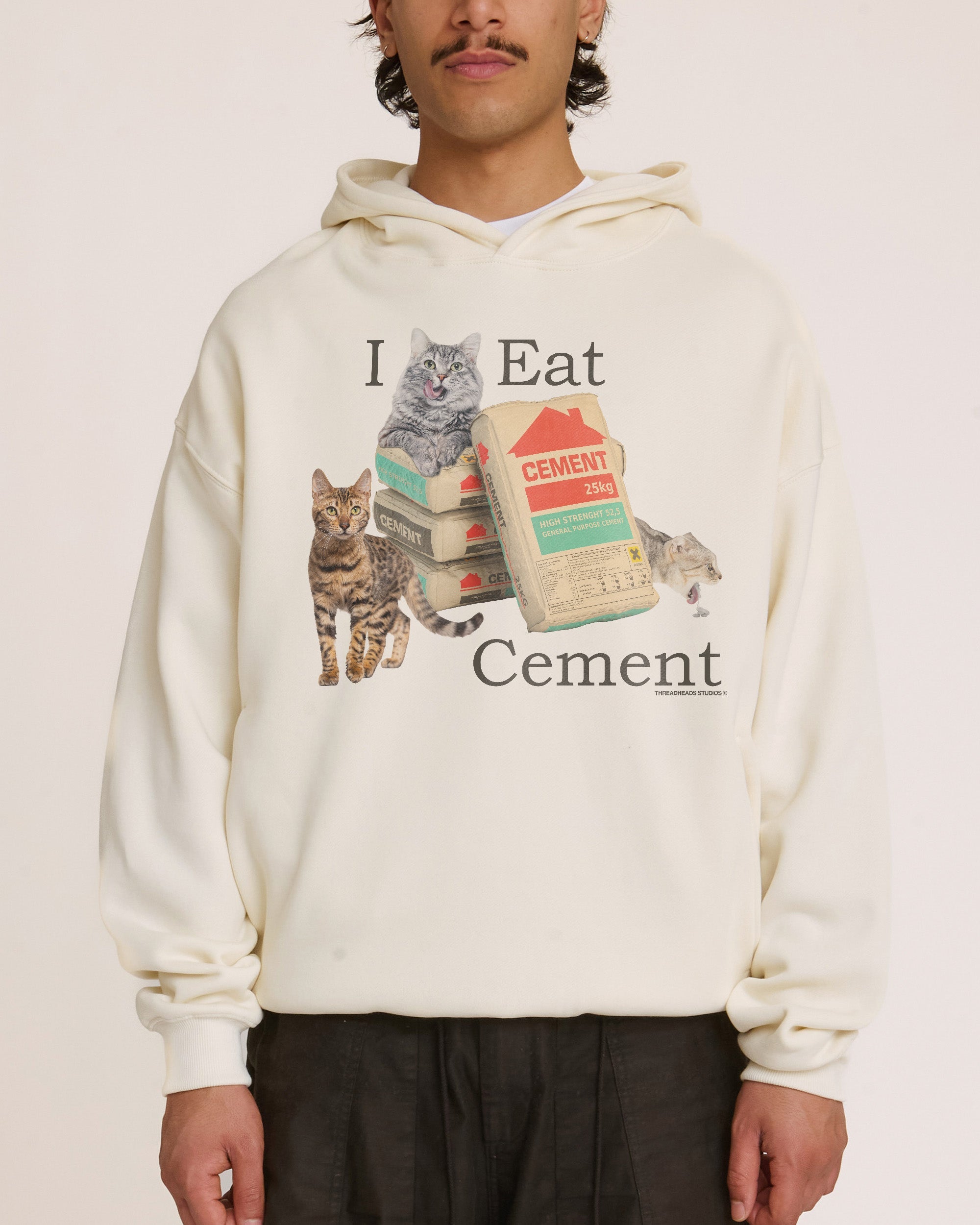 I Eat Cement Hoodie