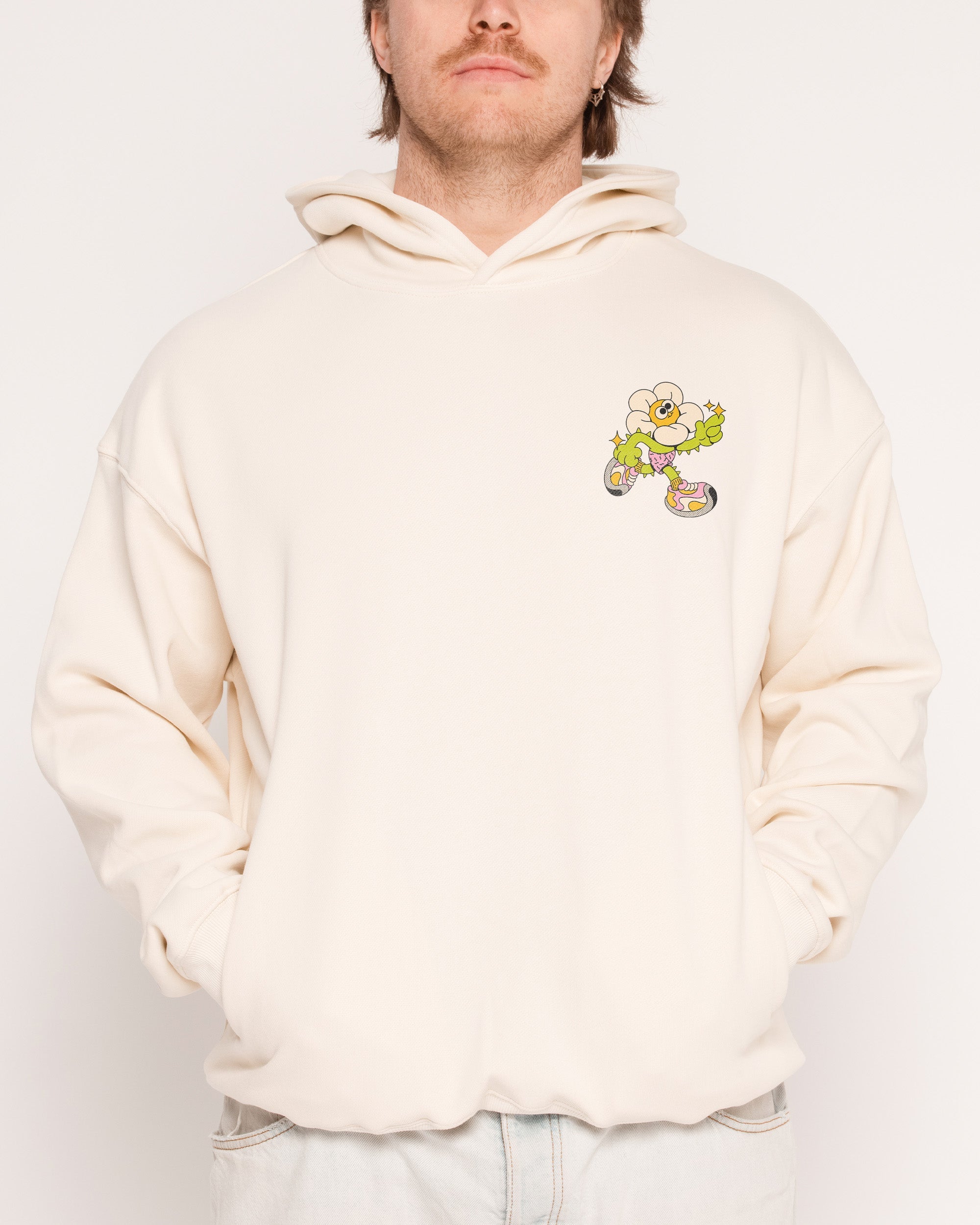 Among the Daisies Front and Back Hoodie