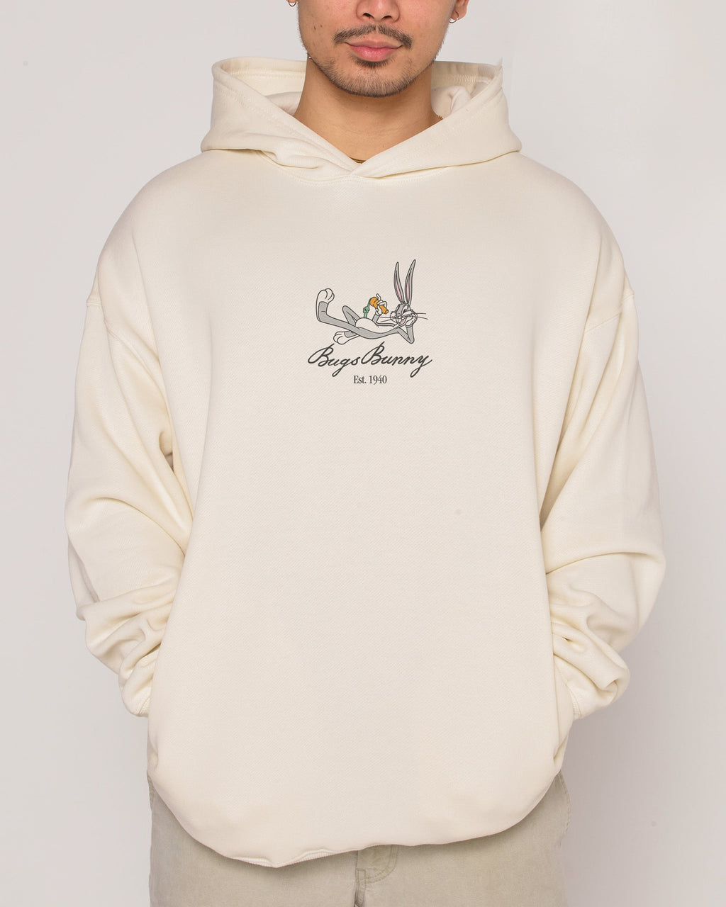 Bugs Bunny Book Crash Hoodie