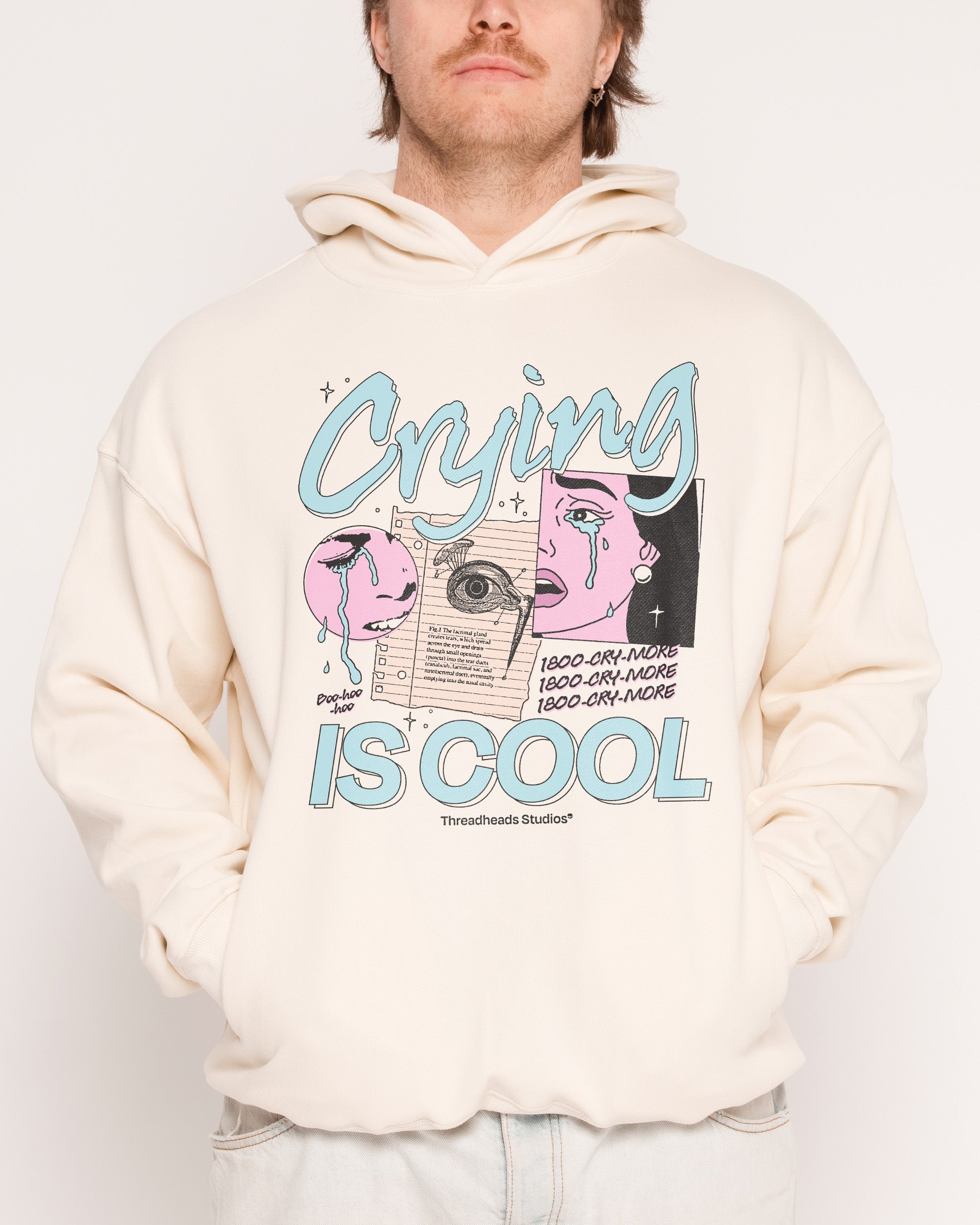 Crying is Cool Hoodie