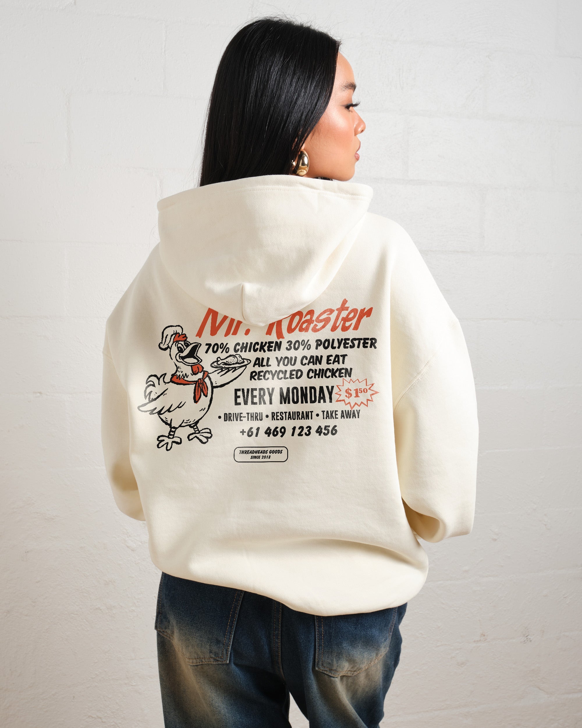 Mr. Roaster Fried Chicken Hoodie