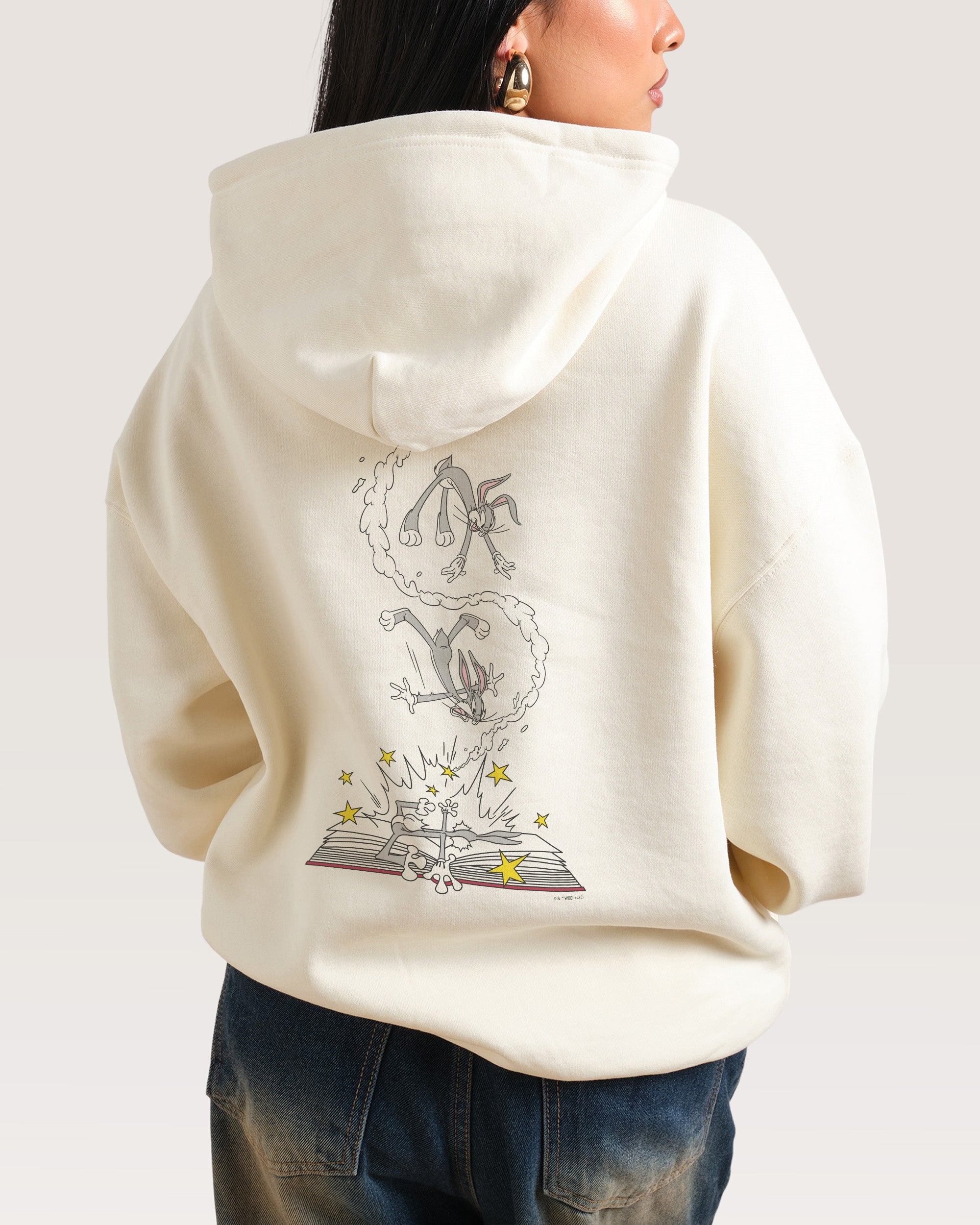 Bugs Bunny Book Crash Hoodie
