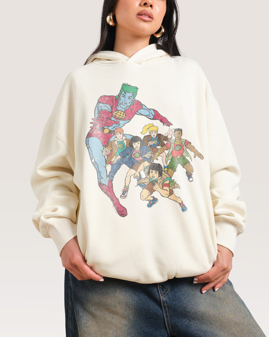 Vintage Captain Planet Hoodie