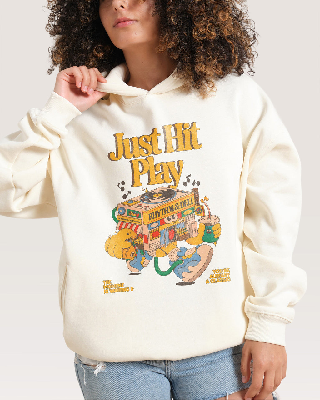 Just Hit Play Hoodie
