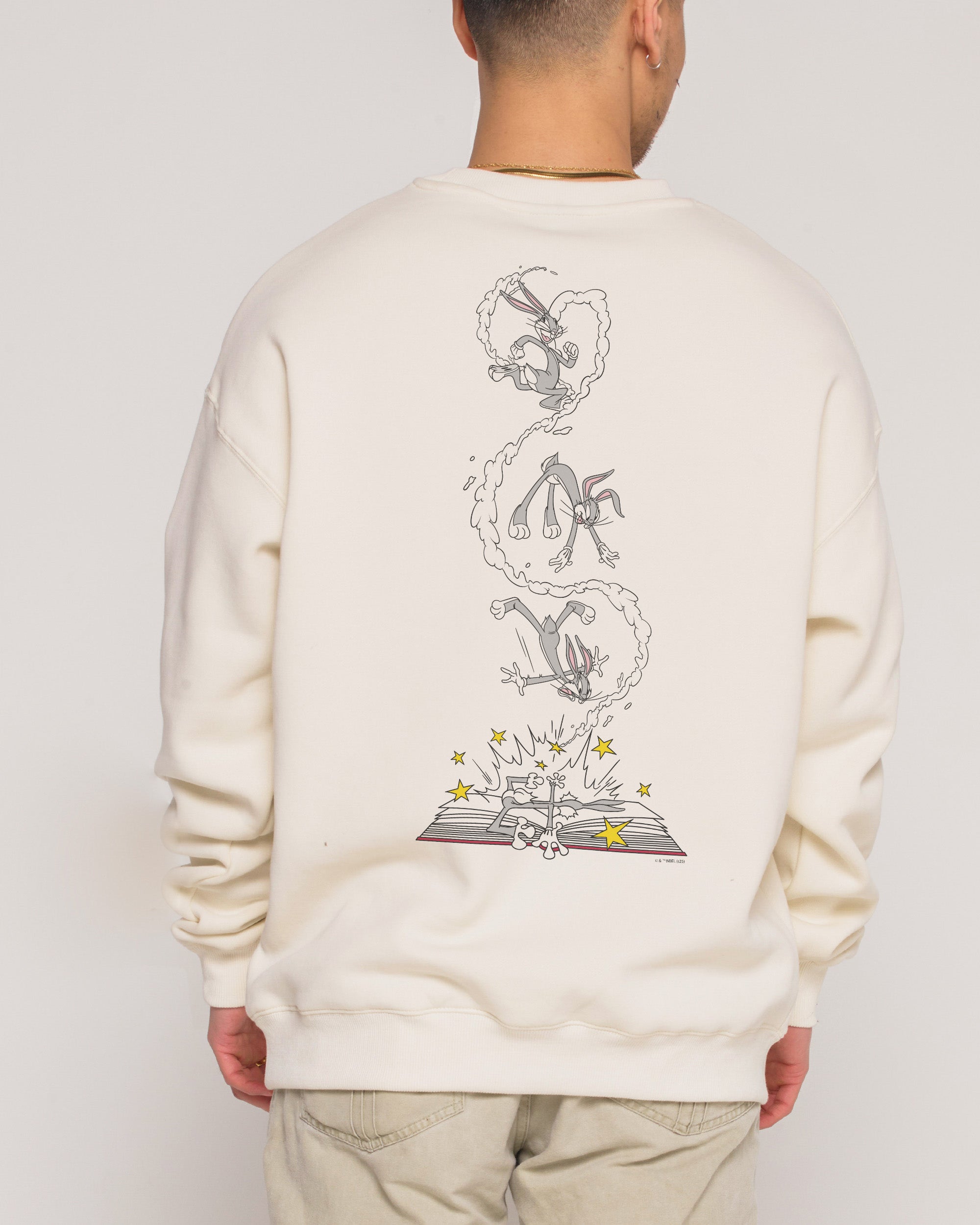 Bugs Bunny Book Crash Sweatshirt