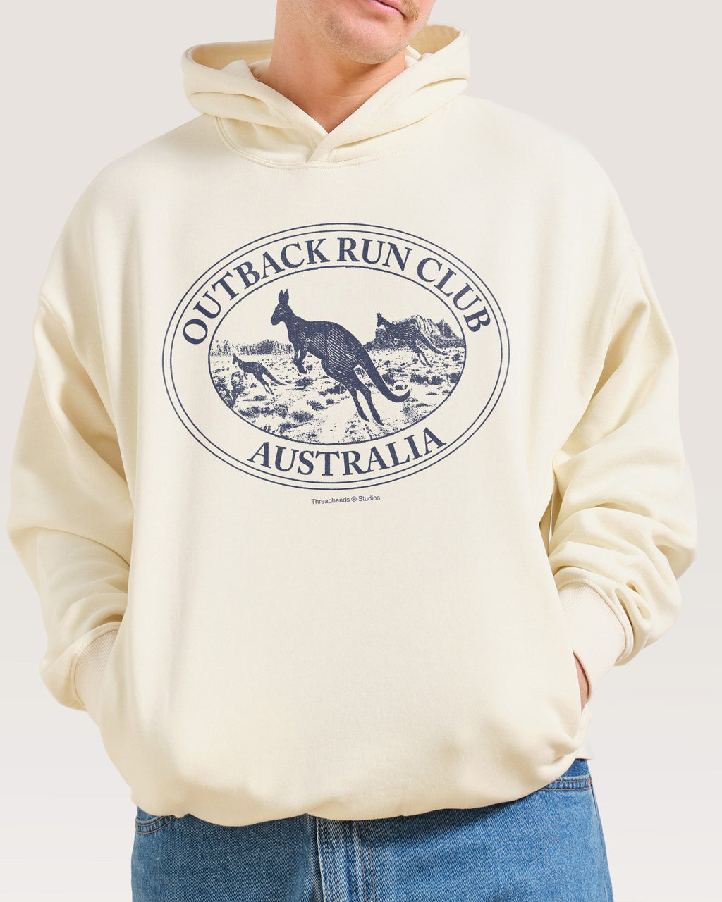 Kangaroo Outback Run Club Hoodie