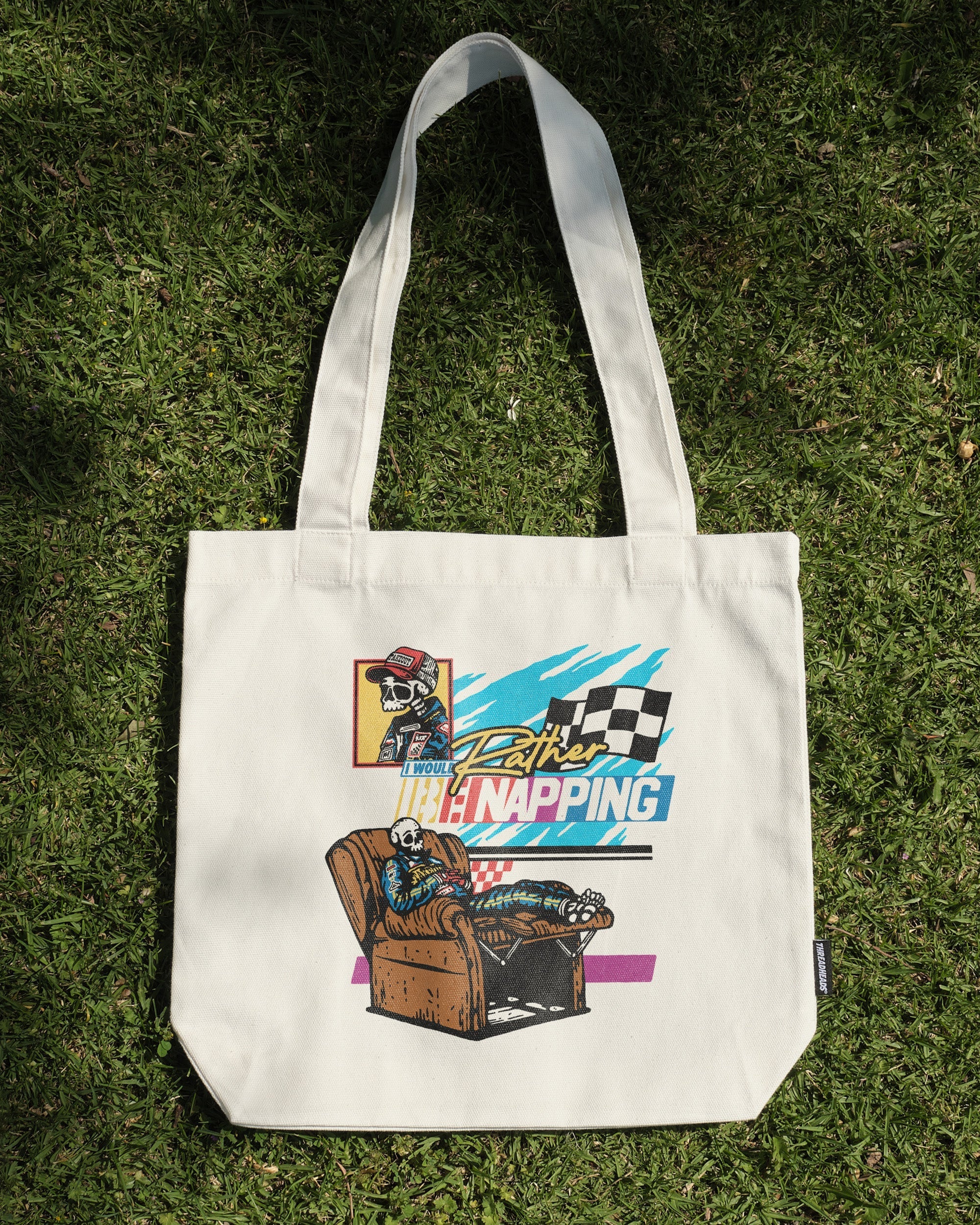 I Would Rather Be Napping Tote Bag