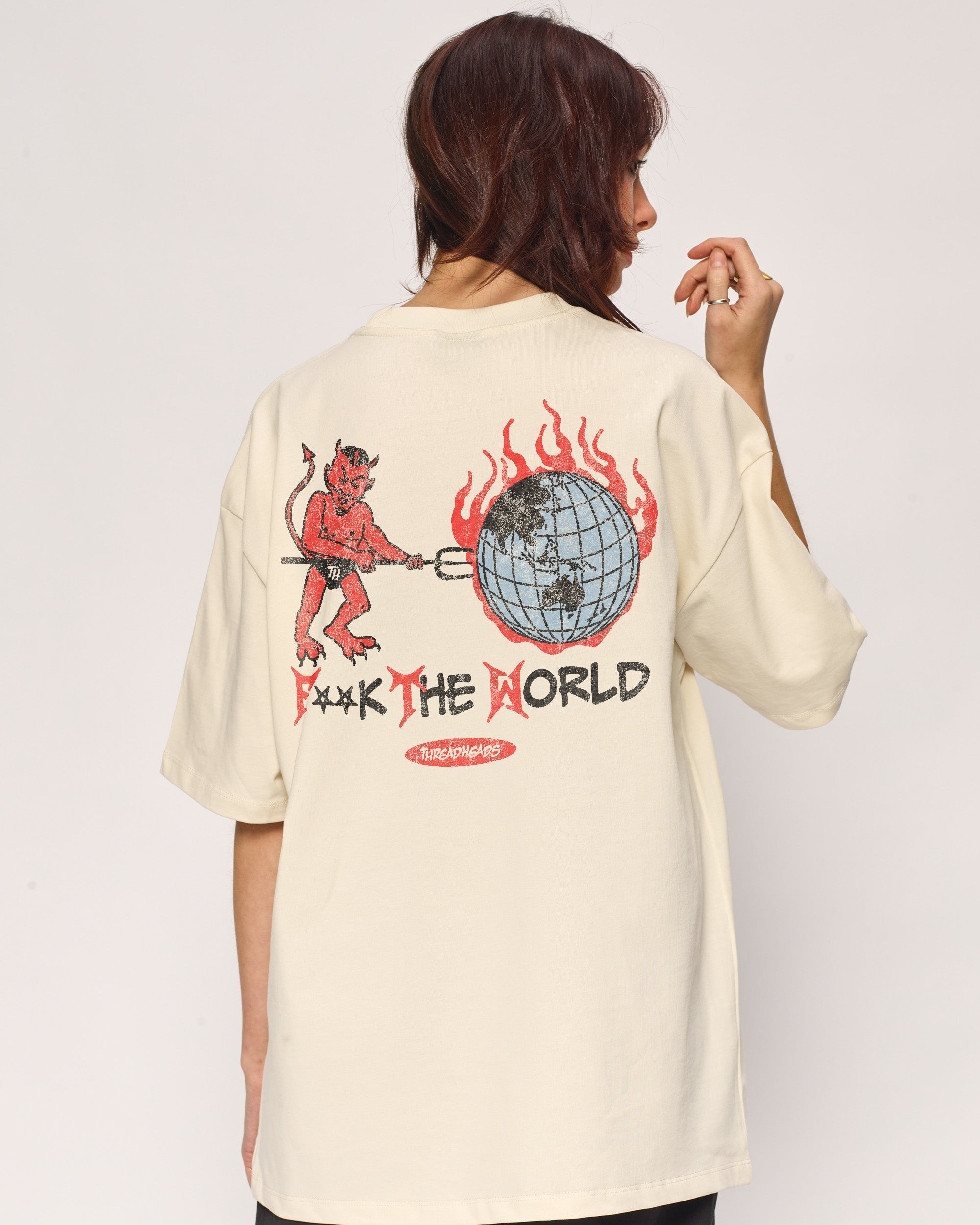F**k The World Oversized Tee