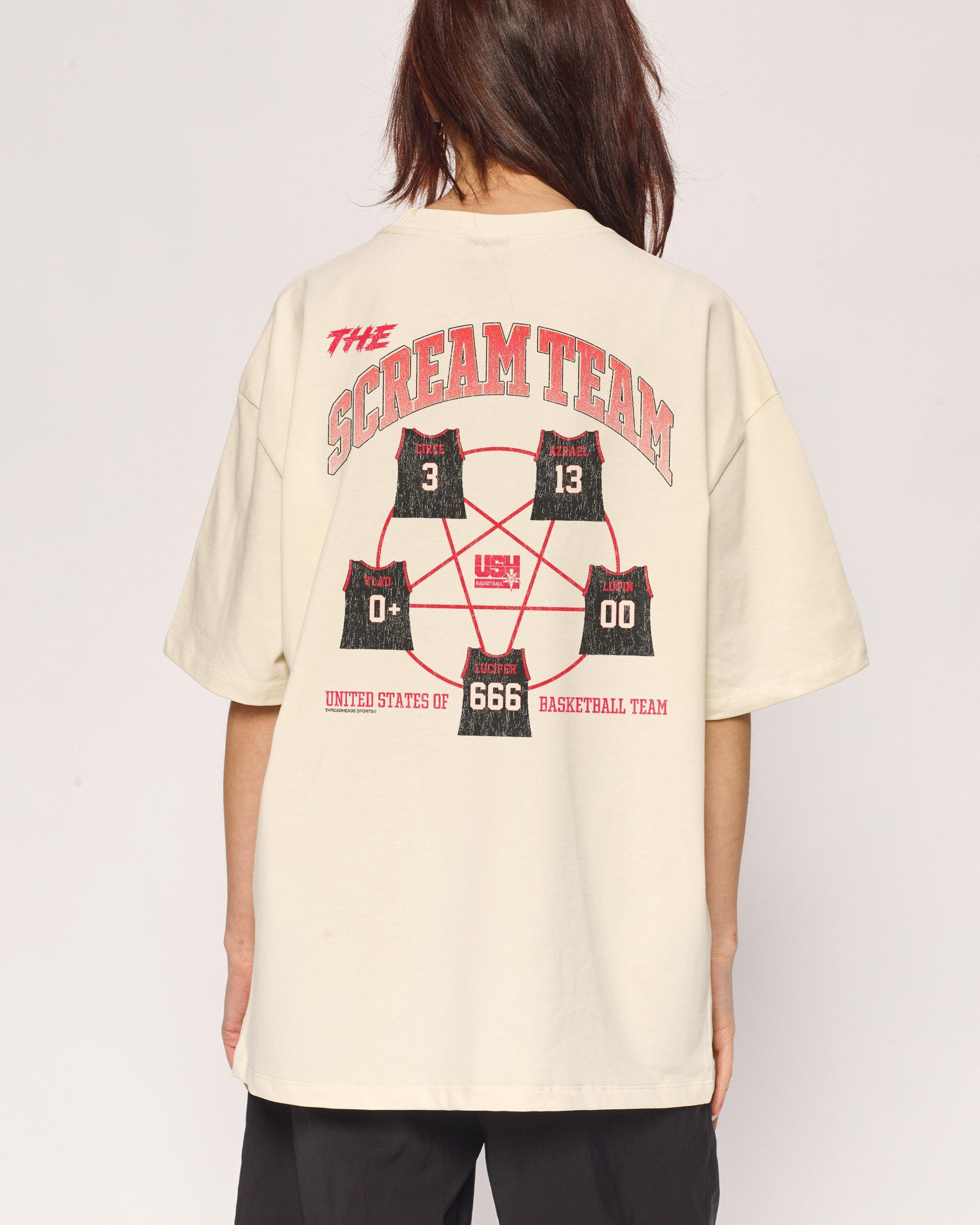 Scream Team Oversized Tee