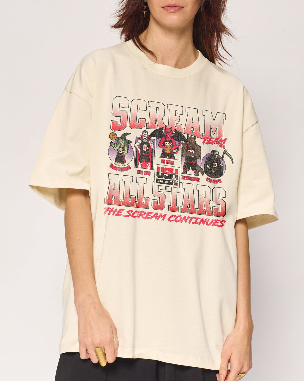 Scream Team Oversized Tee