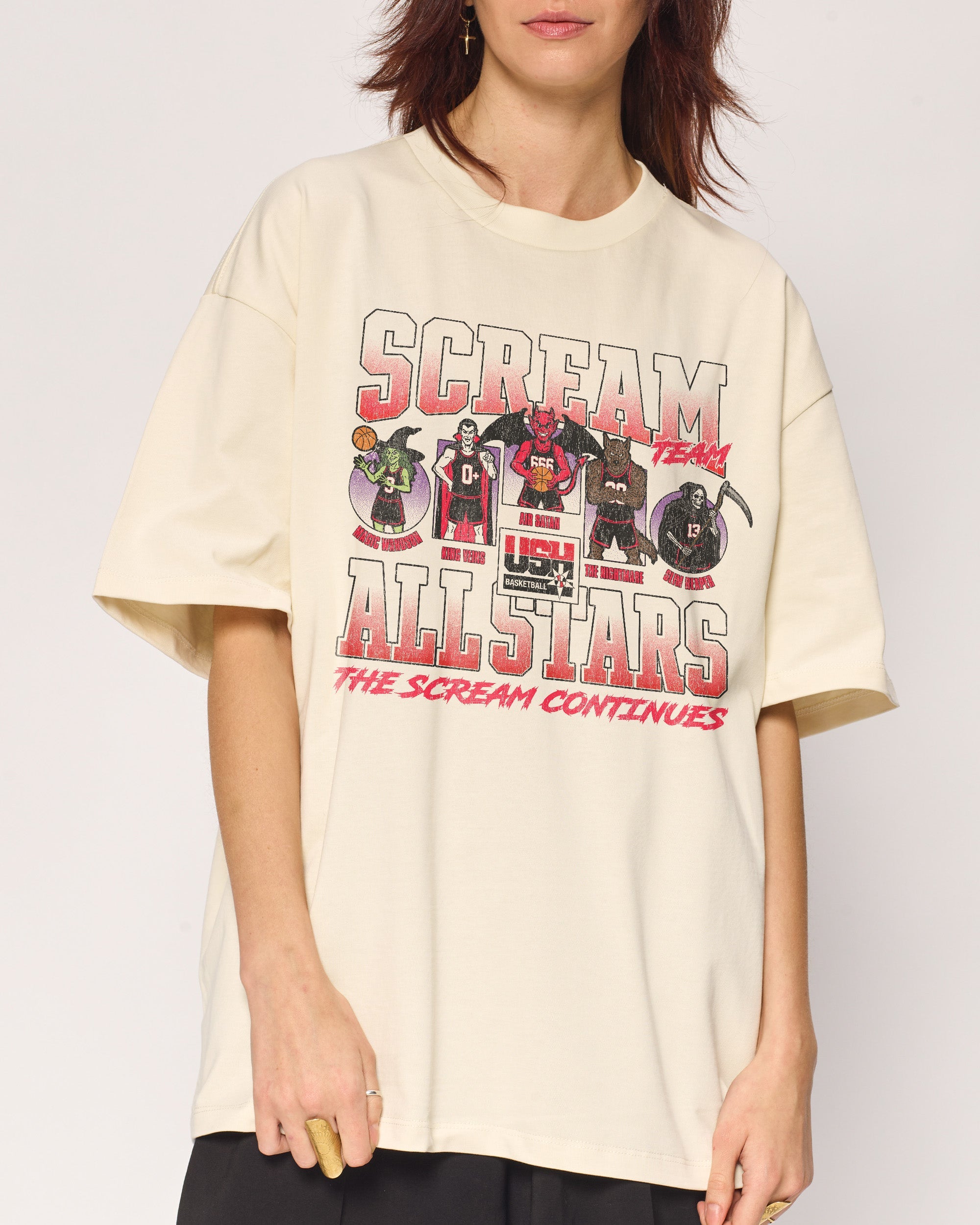 Scream Team Oversized Tee