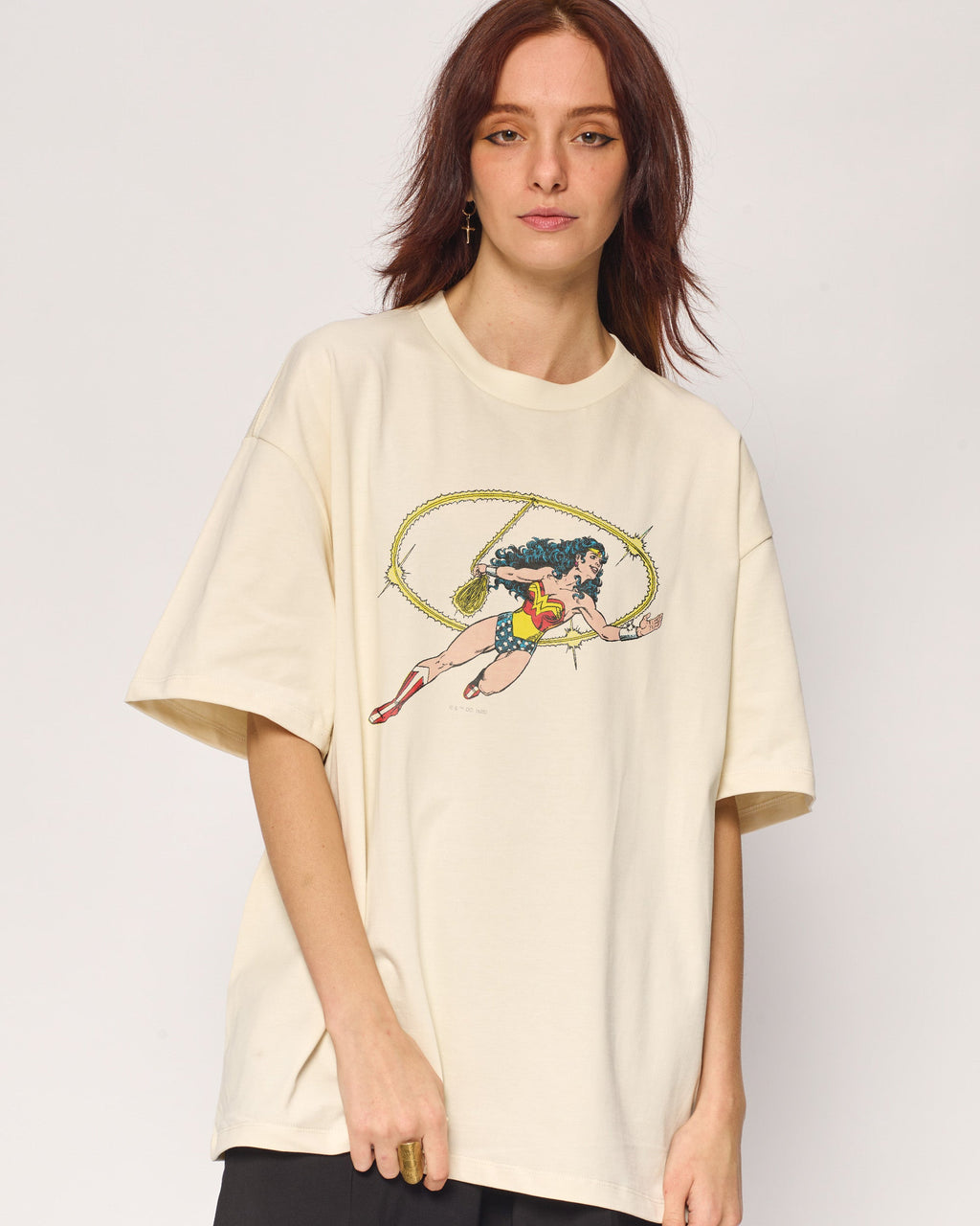 Wonder Woman Lasso of Truth Oversized Tee