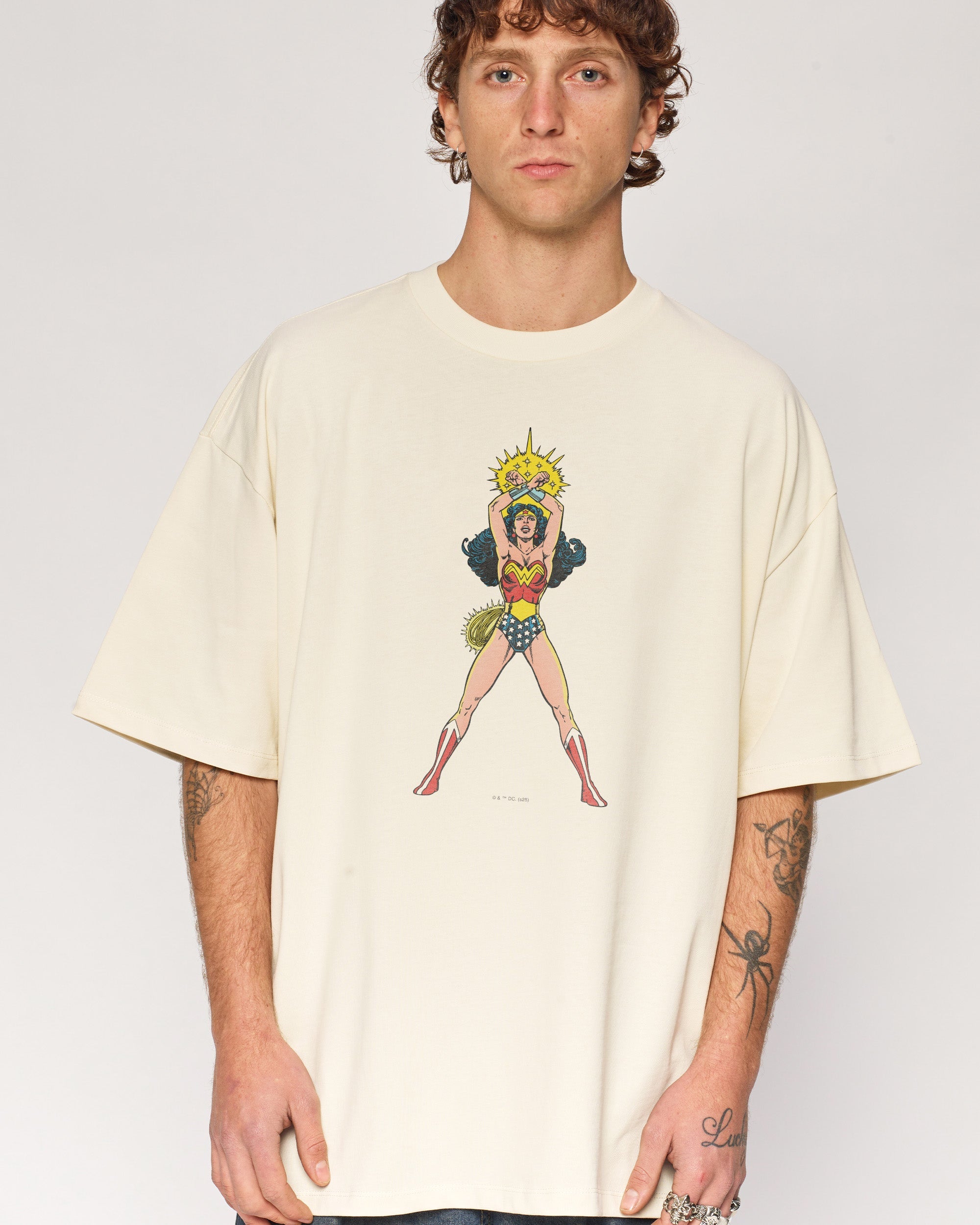 Wonder Woman Power Surge Oversized Tee